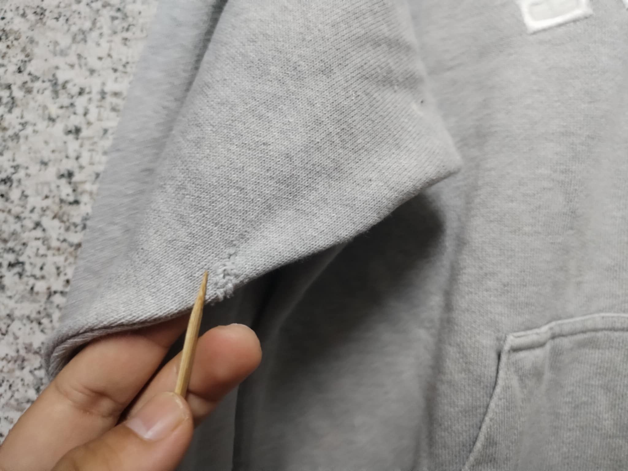 Nike × Vintage Vintage Nike Distressed Faded Hoodie Size US L / EU 52-54 / 3 - 8 Thumbnail
