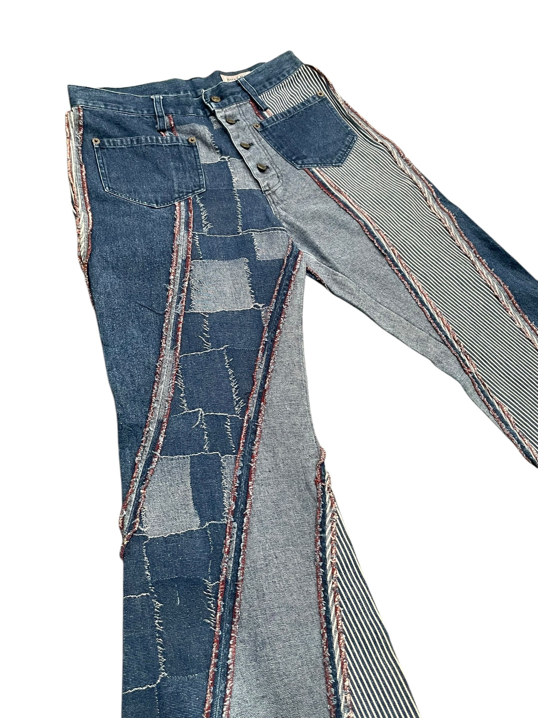 Japanese Brand Vintage Flare Betty Blue Shinji Abe Custom Denim Size 29" - 3 Thumbnail