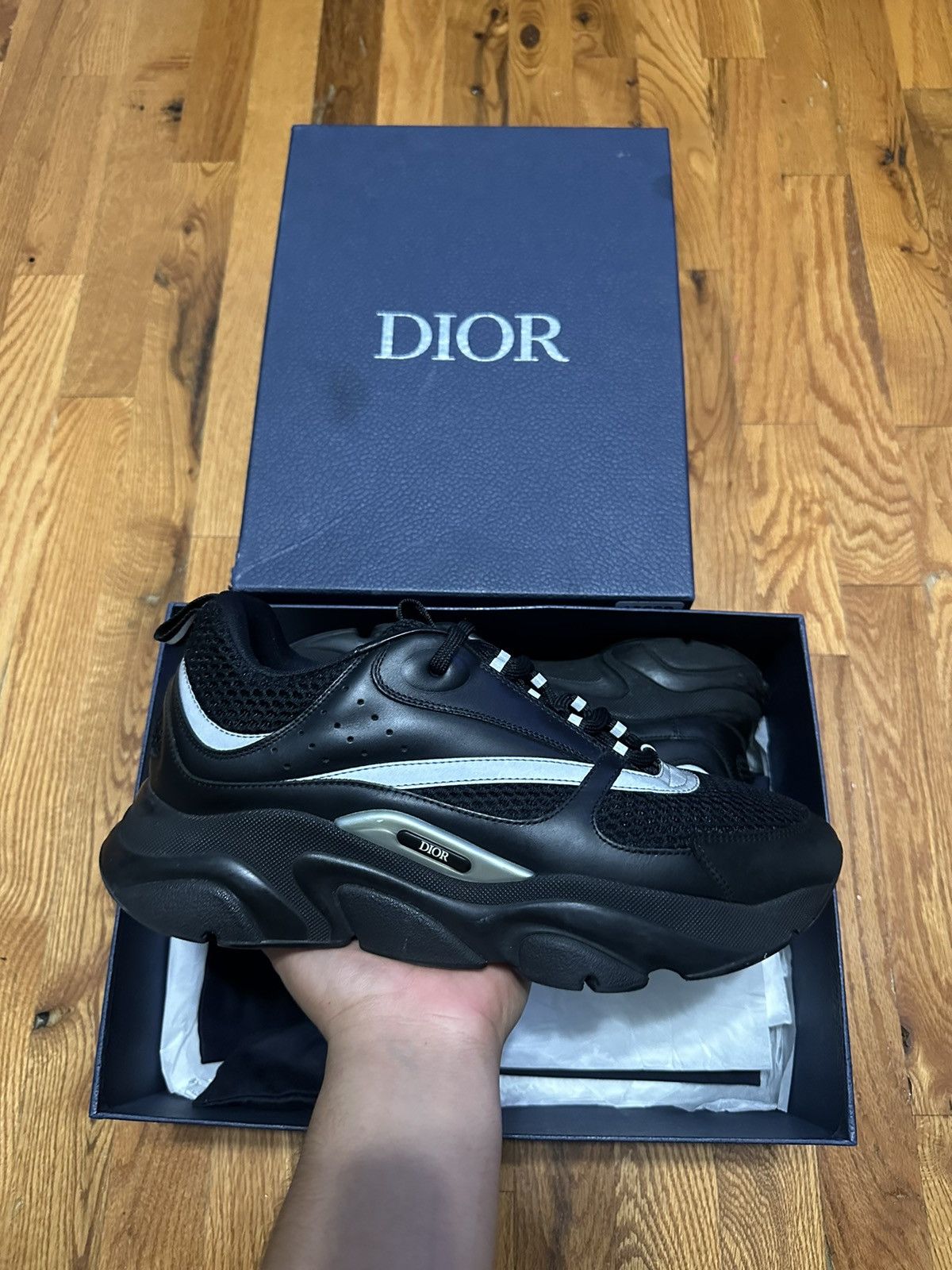 Dior Dior B22 Black Size US 11 / EU 44 - 1 Thumbnail