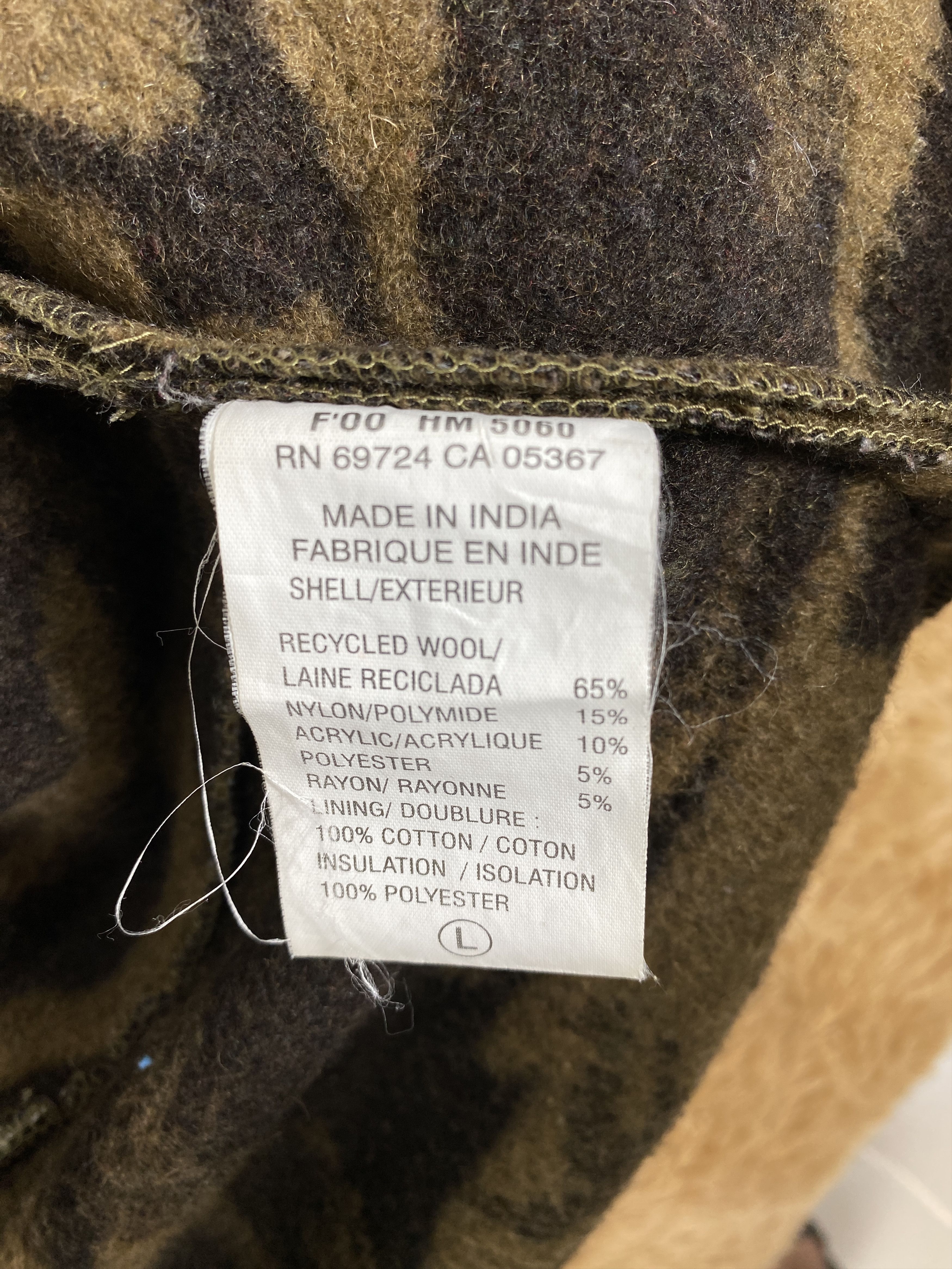 Columbia Vintage Colombia Shrimp Camouflage Sweater Sweatshirt J2314 Size US L / EU 52-54 / 3 - 8 Thumbnail