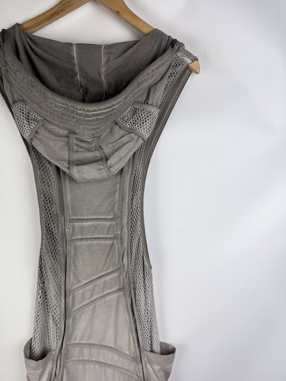Other Junus Coban Ladies Avant-Garde Hooded Overall Jumpsuit Size 32" / US 10 / IT 46 - 15 Thumbnail
