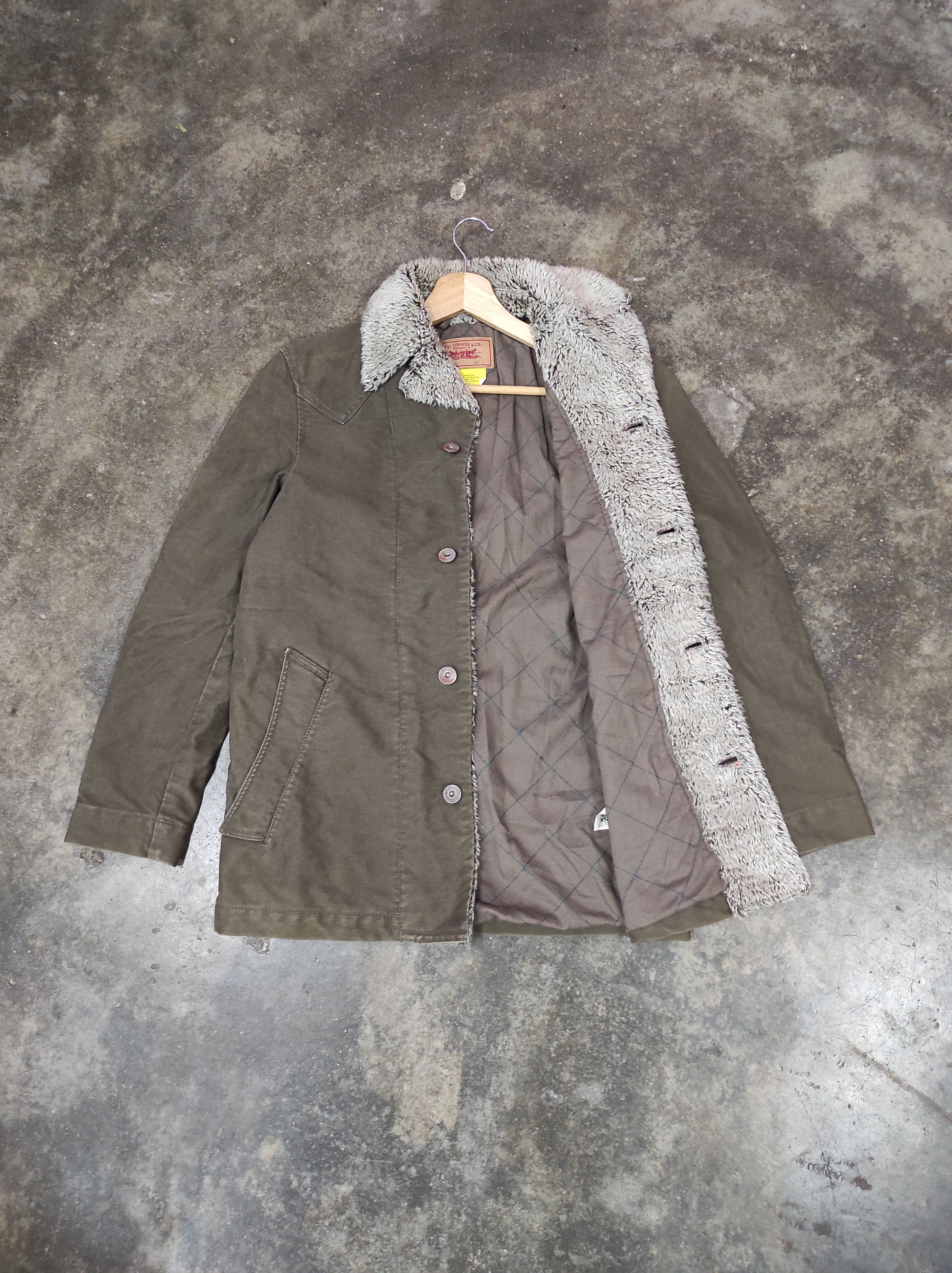 Levi's LEVIS SHERPA COLLAR JACKET FADED Size US S / EU 44-46 / 1 - 2 Thumbnail