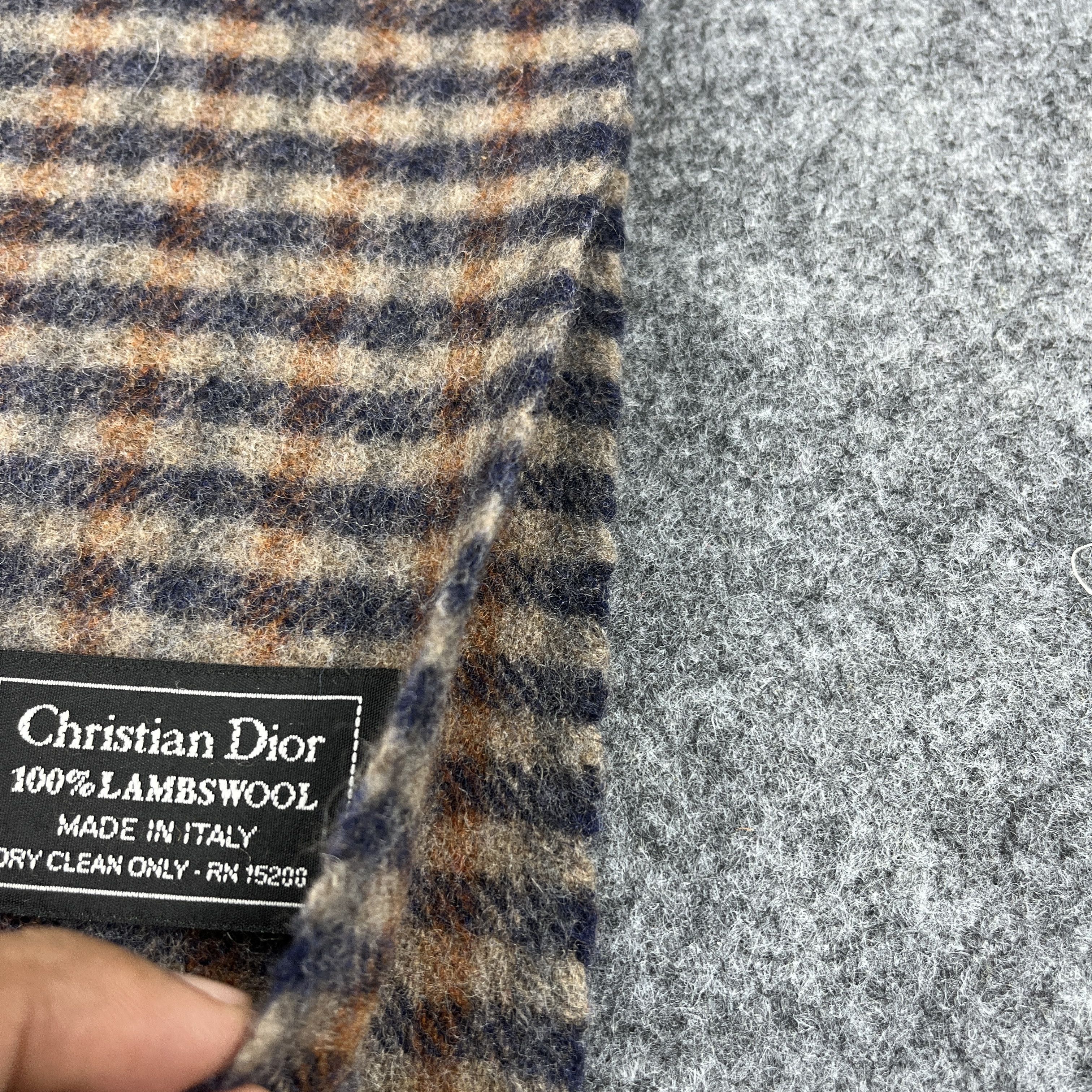 Vintage Christian Dior Scarf / Muffler / Neckwear T1112 Size ONE SIZE - 8 Thumbnail