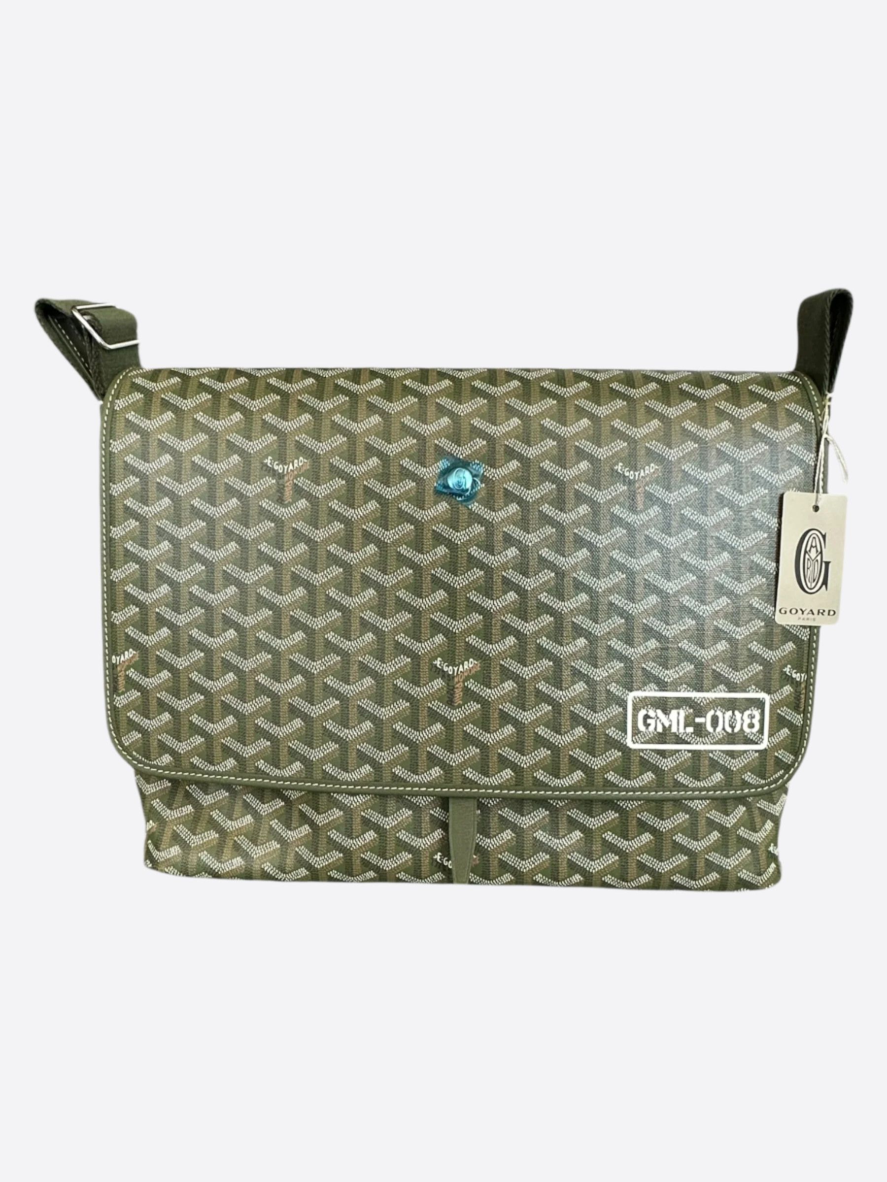 Goyard Goyard Khaki Capetien MM Messenger Bag Size ONE SIZE - 1 Thumbnail