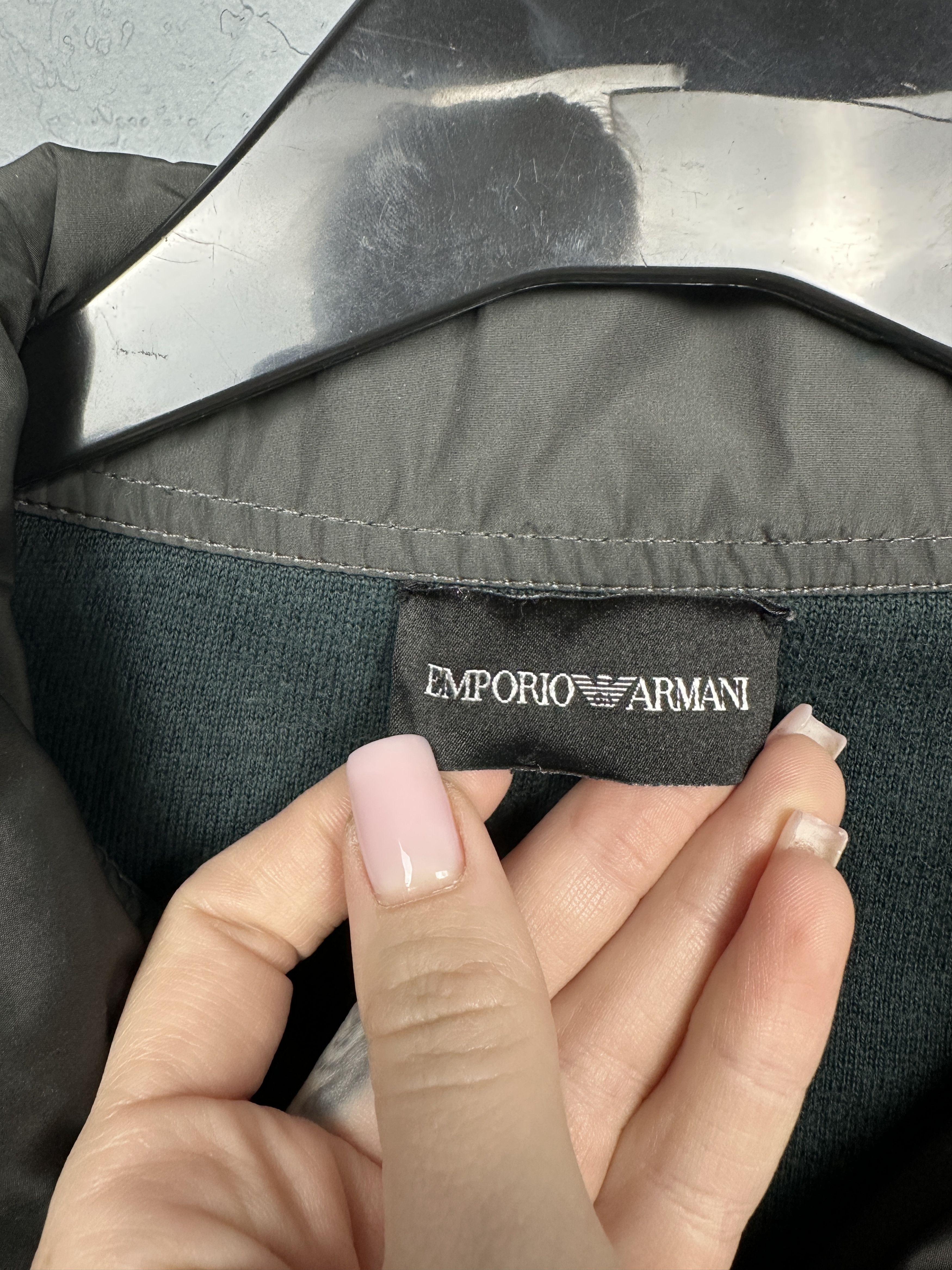 Emporio Armani Emporio Armani Mens Full Zip Reversible Hoodie Size US M / EU 48-50 / 2 - 3 Thumbnail
