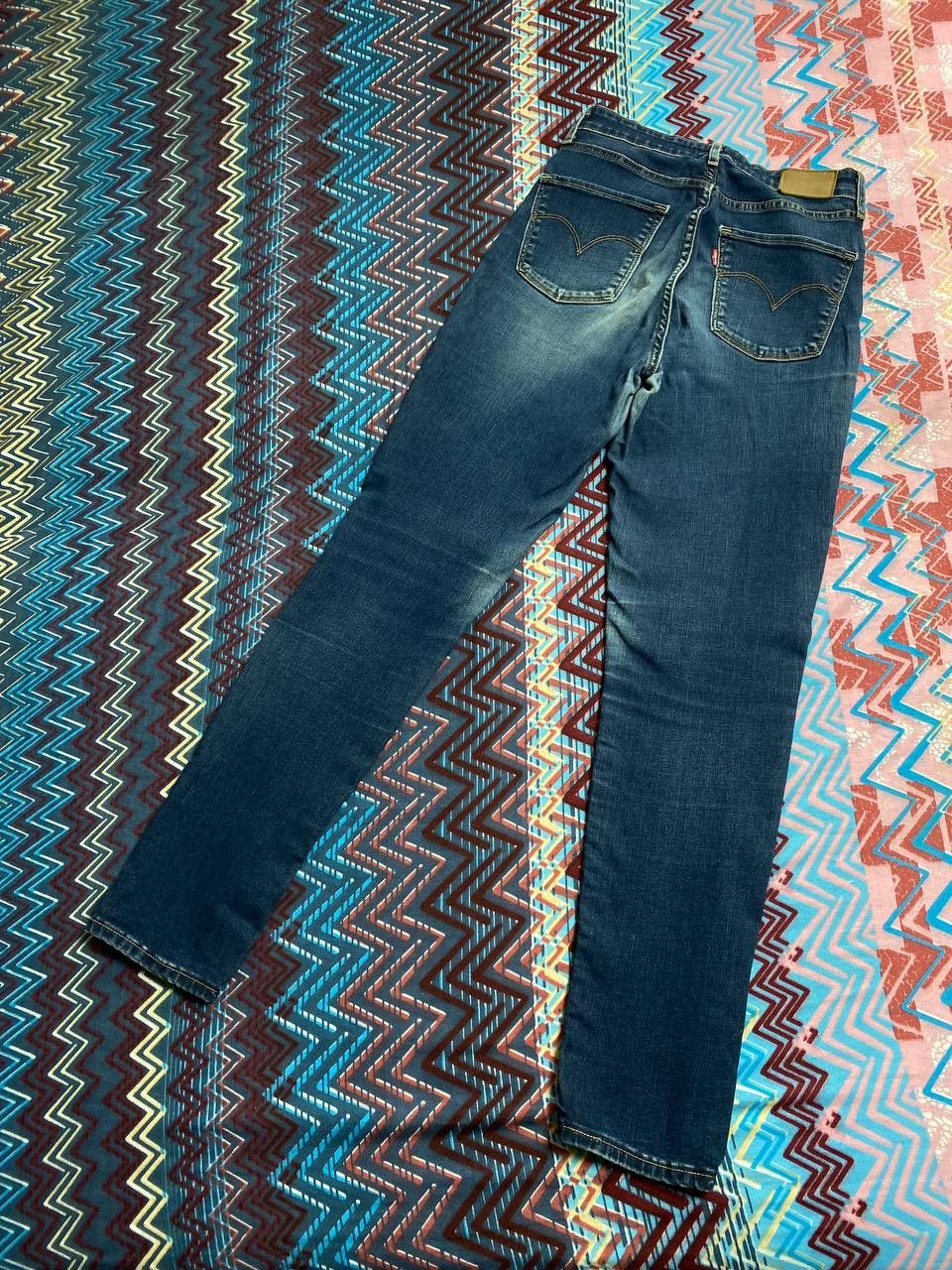 Levi's × Vintage Vintage Levi’s 721 skinny distressed jeans denim size 28 Size 28" / US 6 / IT 42 - 13 Thumbnail