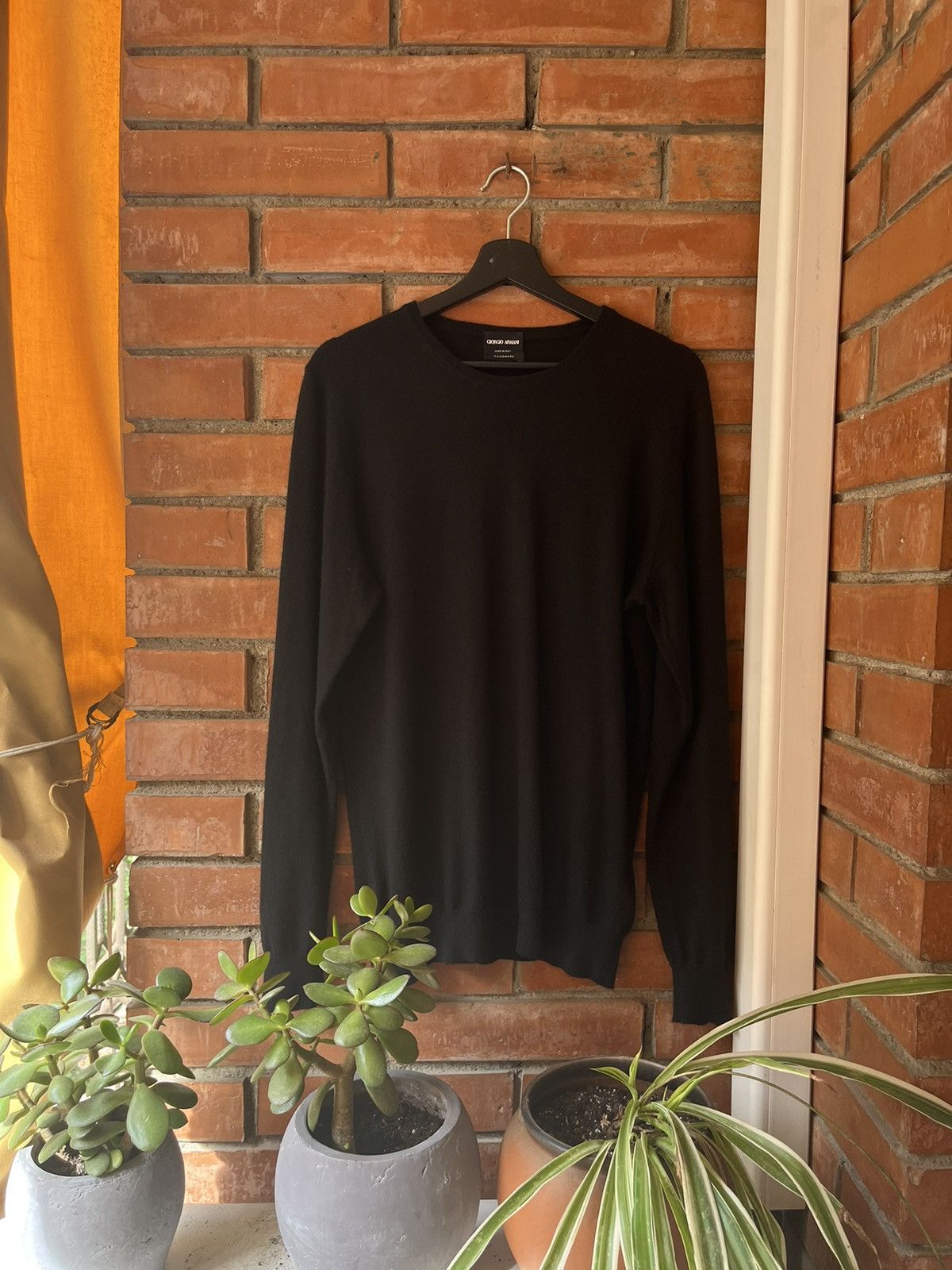 Giorgio Armani Giorgio Armani Main Line Cashmere Sweater Size US L / EU 52-54 / 3 - 6 Thumbnail