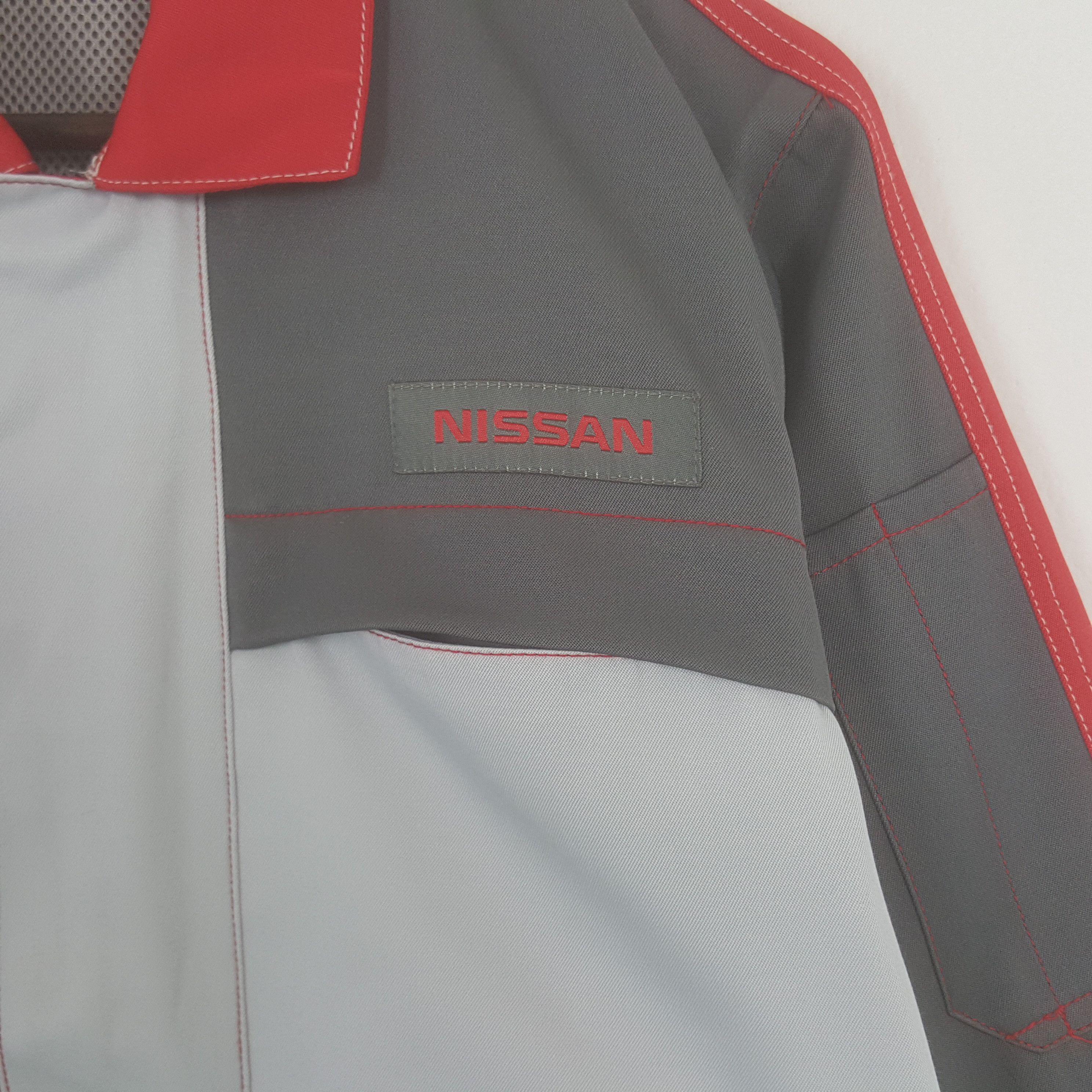 Japanese Brand × Vintage Vintage Nissan Zipper Sport Racing Uniform Jacket Size US M / EU 48-50 / 2 - 4 Thumbnail
