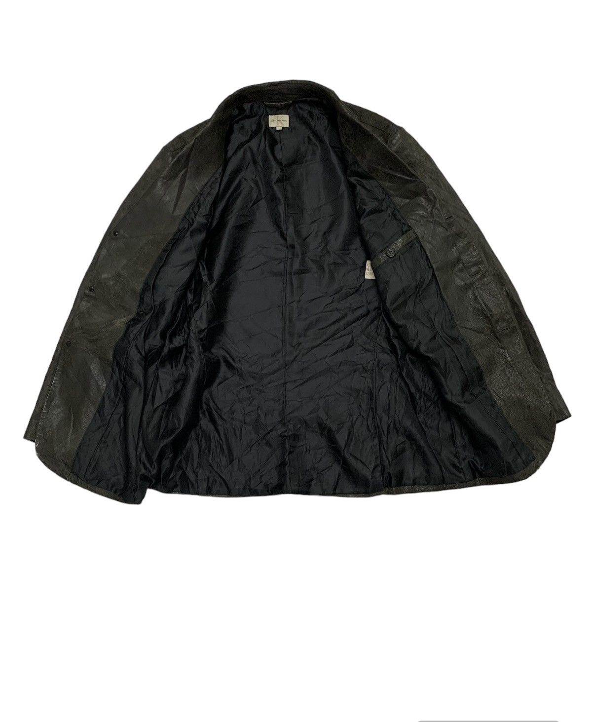Calvin Klein Calvin klein pig distress leather jacket Size US L / EU 52-54 / 3 - 2 Thumbnail