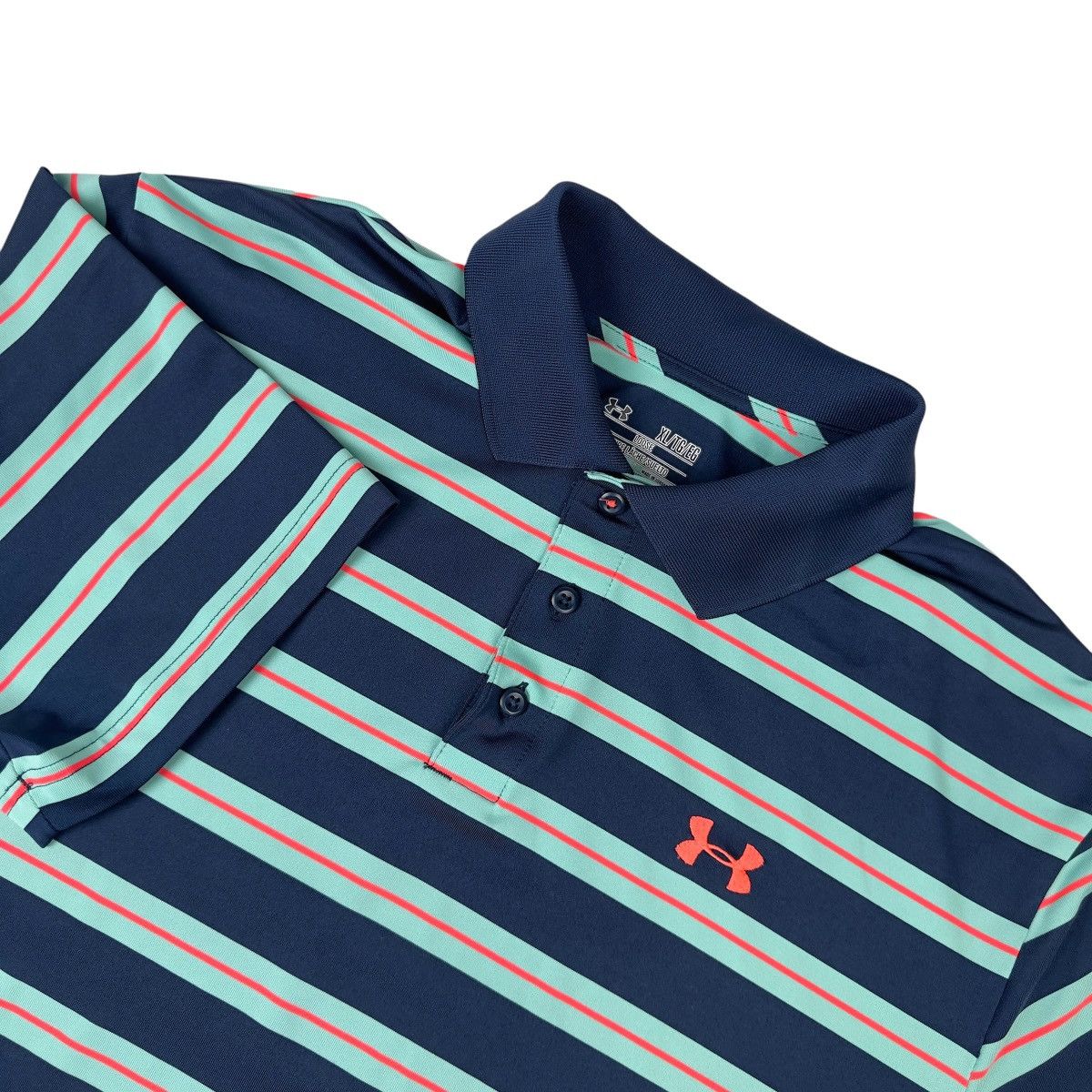 Under Armour Under Armour HeatGear Short Sleeve Polo Shirt Mens XL Size US XL / EU 56 / 4 - 1 Thumbnail