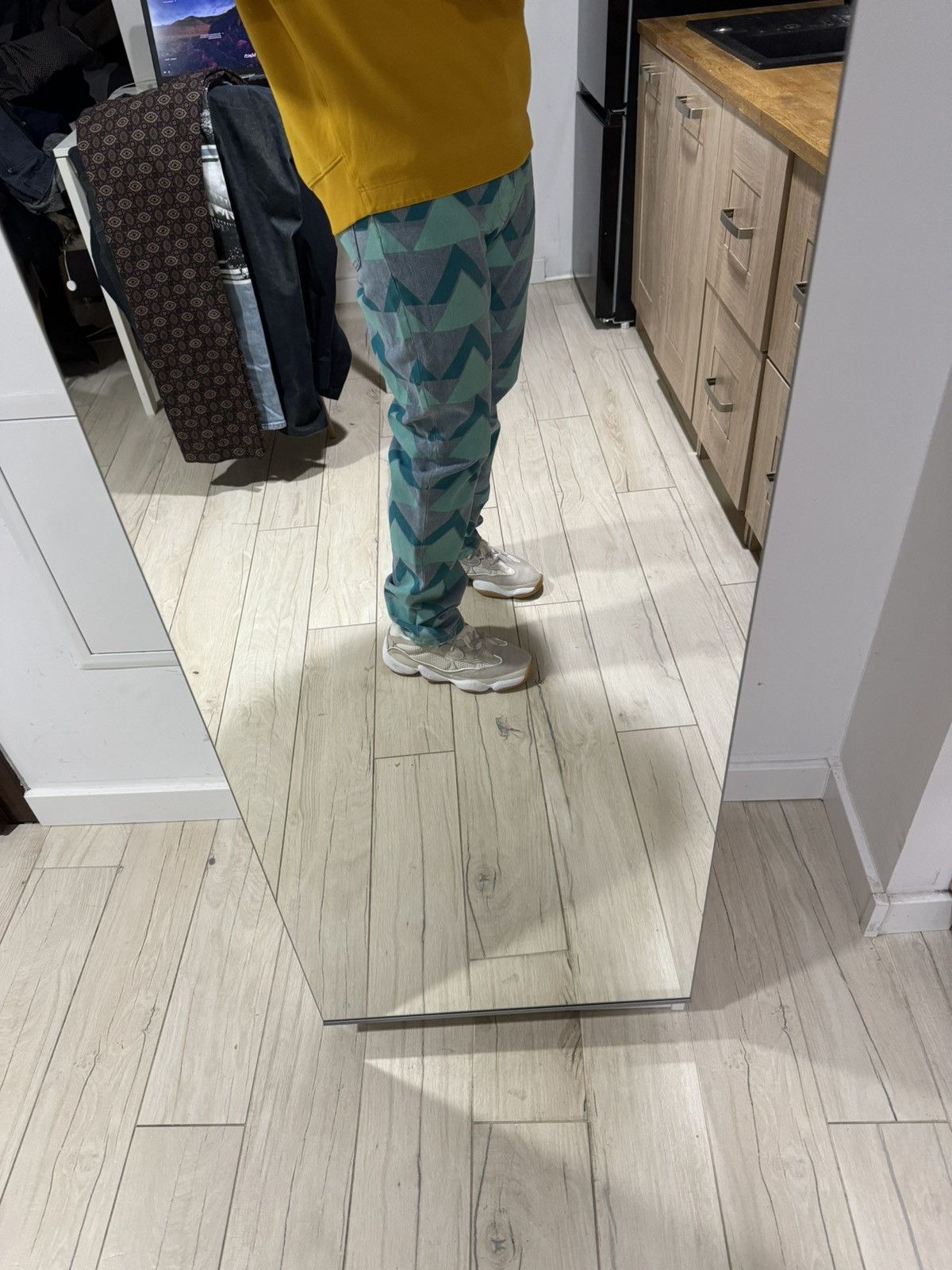 Acne Studios Acne Studios Land Print Denim Pants Size US 30 / EU 46 - 3 Thumbnail