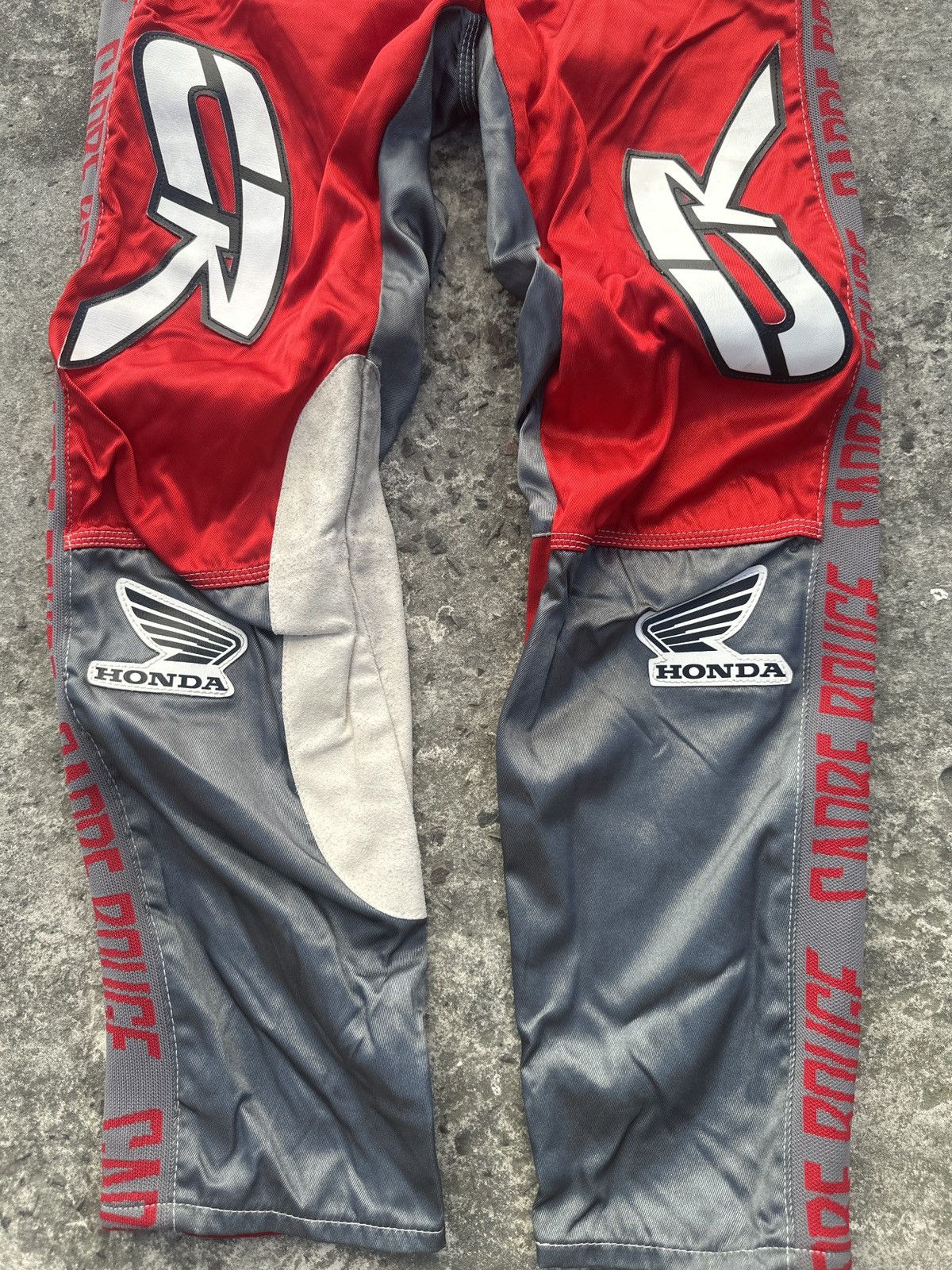 Honda Vintage Honda Logo Pants Streetwear Racing S Rare Moto Usa Size US 30 / EU 46 - 3 Thumbnail