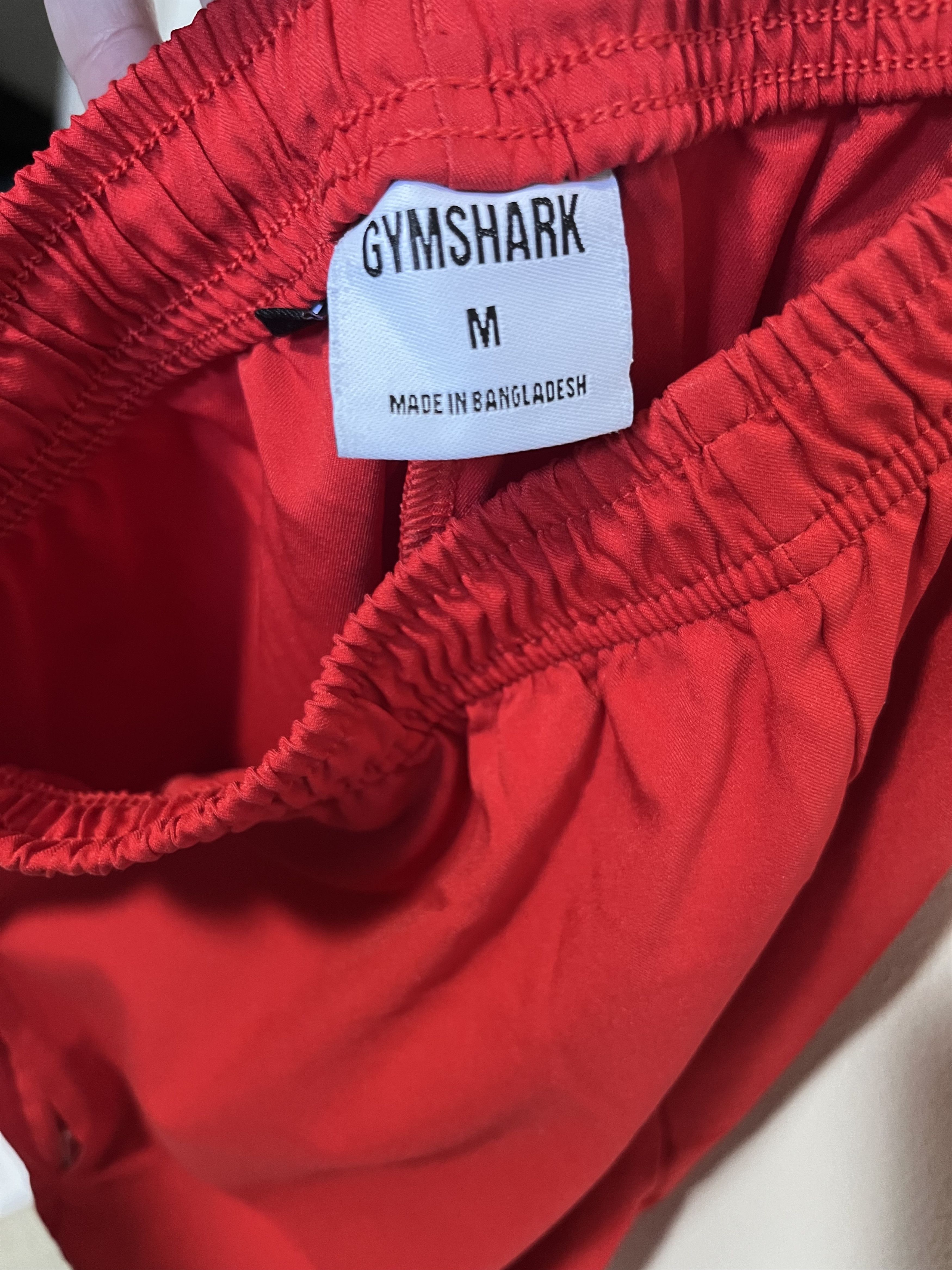 Gymshark Gymshark Men's Training SHorts Red (Size M) Zipper Pockets Size US 32 / EU 48 - 4 Thumbnail