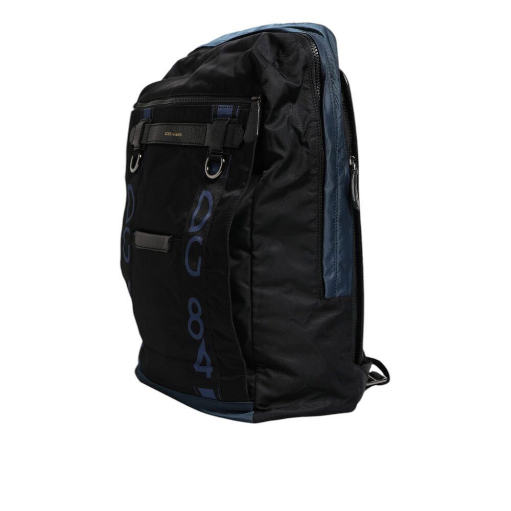 Dolce & Gabbana Dolce & Gabbana Black Nylon DG Logo School Backpack Bag Size ONE SIZE - 3 Thumbnail