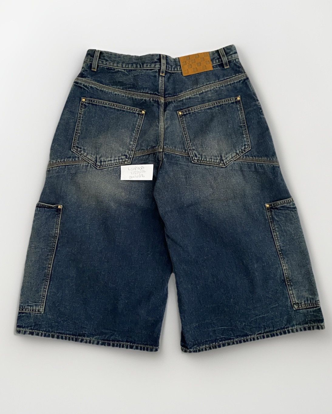 Louis Vuitton Louis Vuitton FW25 Denim Workwear Shorts 32 1AILT8 Size US 32 / EU 48 - 3 Thumbnail