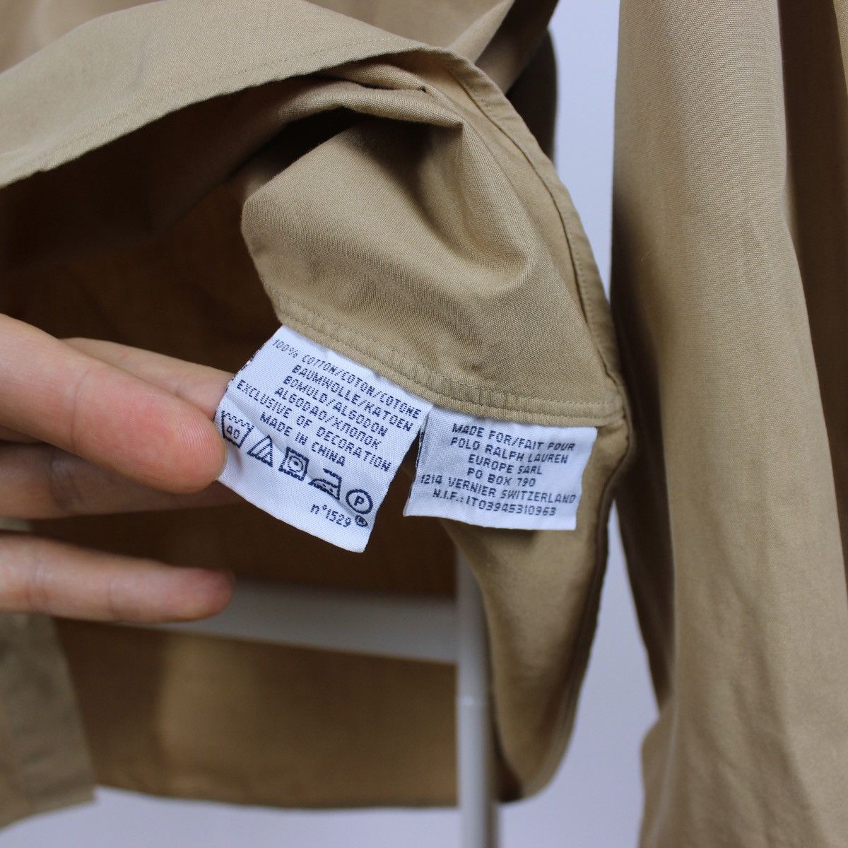 Polo Ralph Lauren Vintage Polo Ralph Lauren Long Sleeve Shirt Oversize Size US XL / EU 56 / 4 - 5 Thumbnail