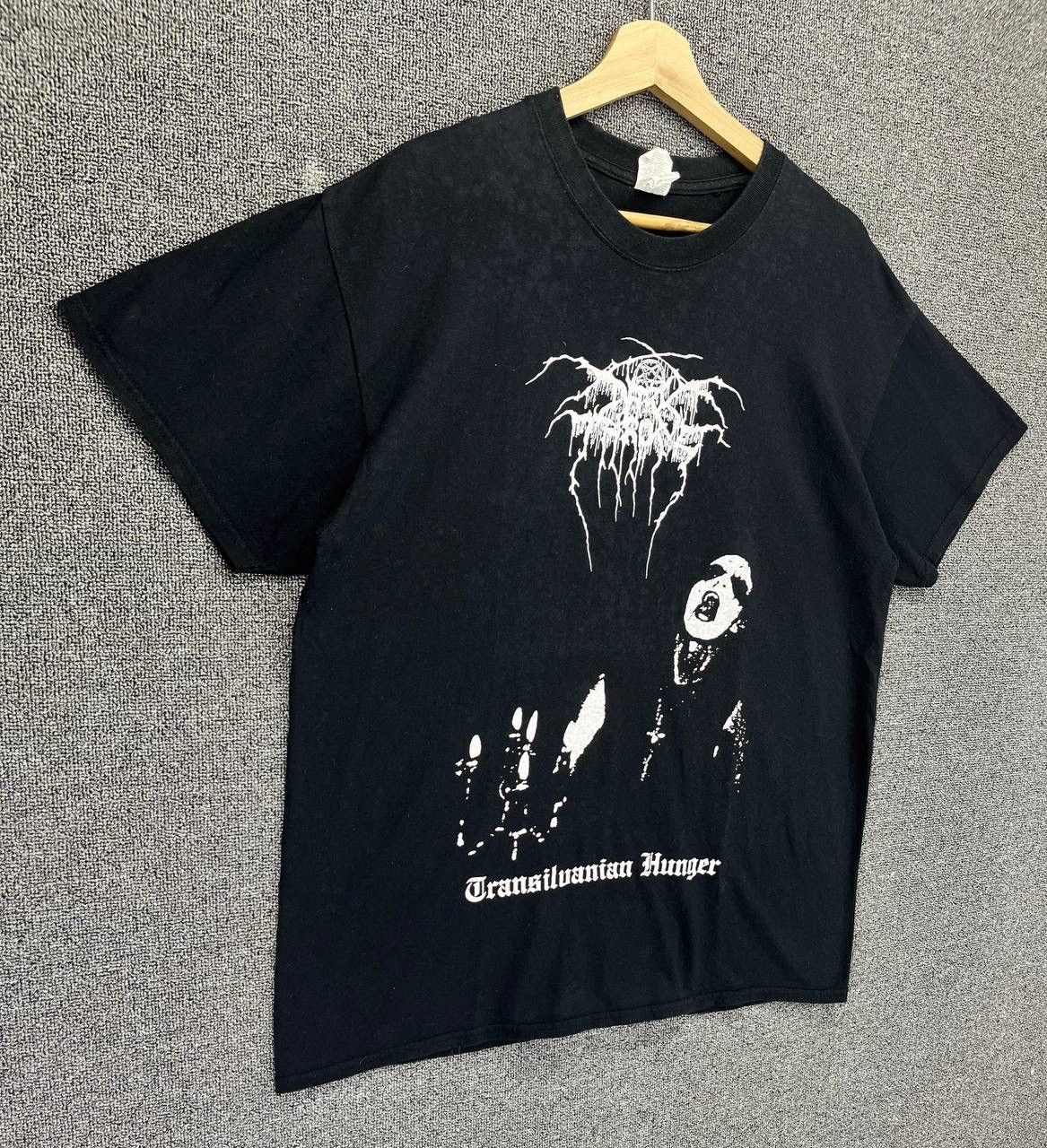 Band Tees × Vintage Darkthrone Transilvanian Hunger Punk Rock Band Tees T Shirts Size US L / EU 52-54 / 3 - 2 Thumbnail