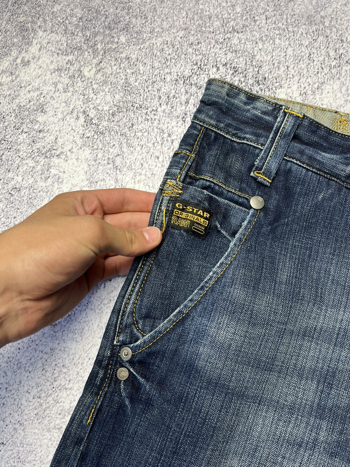G-Star Vintage G Star Raw Denim Streetwear Jeans Japanese Y2K 32 Size US 32 / EU 48 - 6 Thumbnail