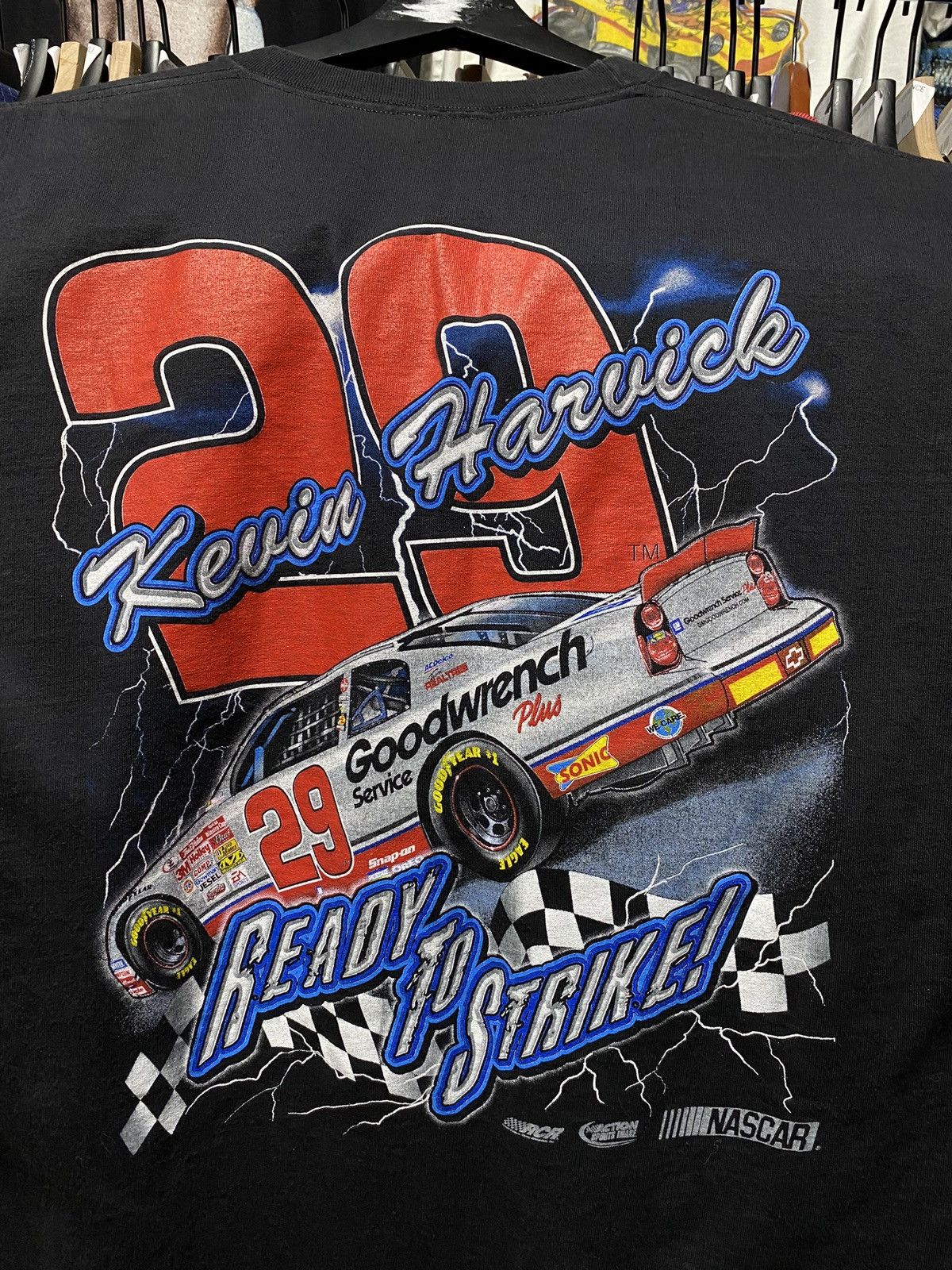 NASCAR × Vintage Vintage 90’s Nascar Racer Tee Shirt Medium Size US L / EU 52-54 / 3 - 5 Thumbnail