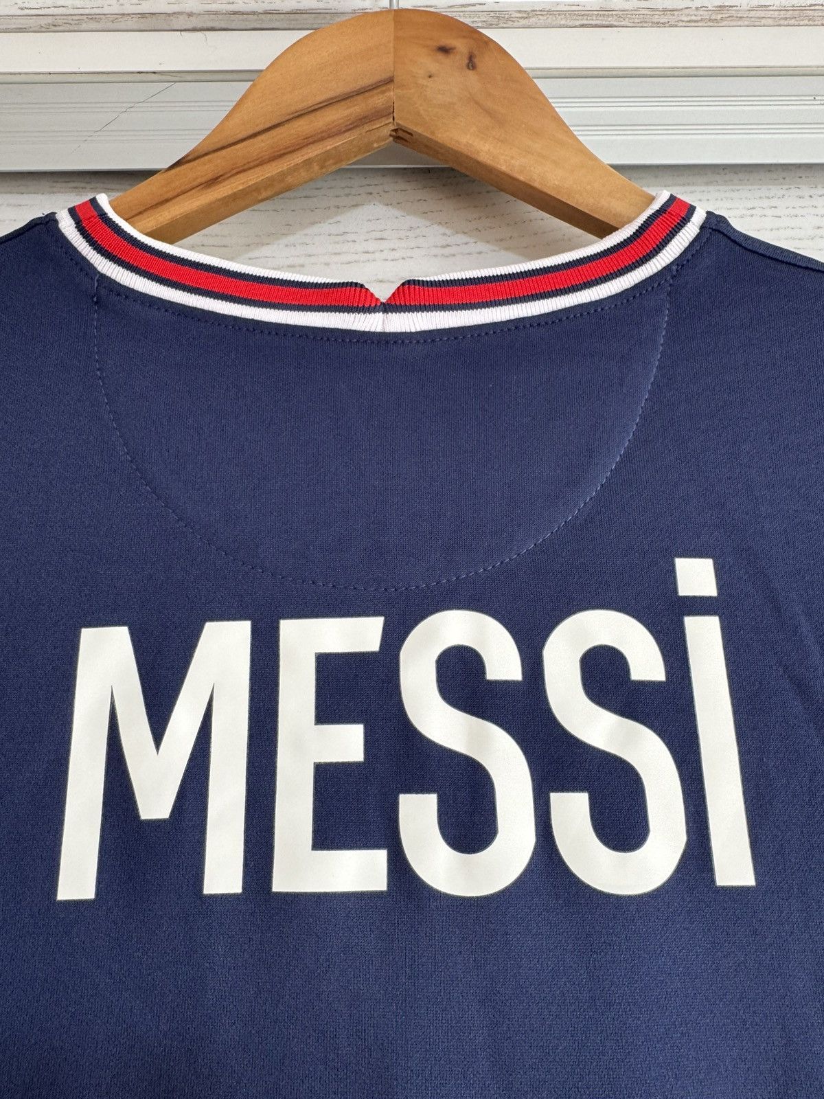 Jordan Brand × Nike Messi #30 PSG 2021-2022 Home Women’s Soccer Jersey Kit Shirt Size US L / EU 52-54 / 3 - 8 Thumbnail