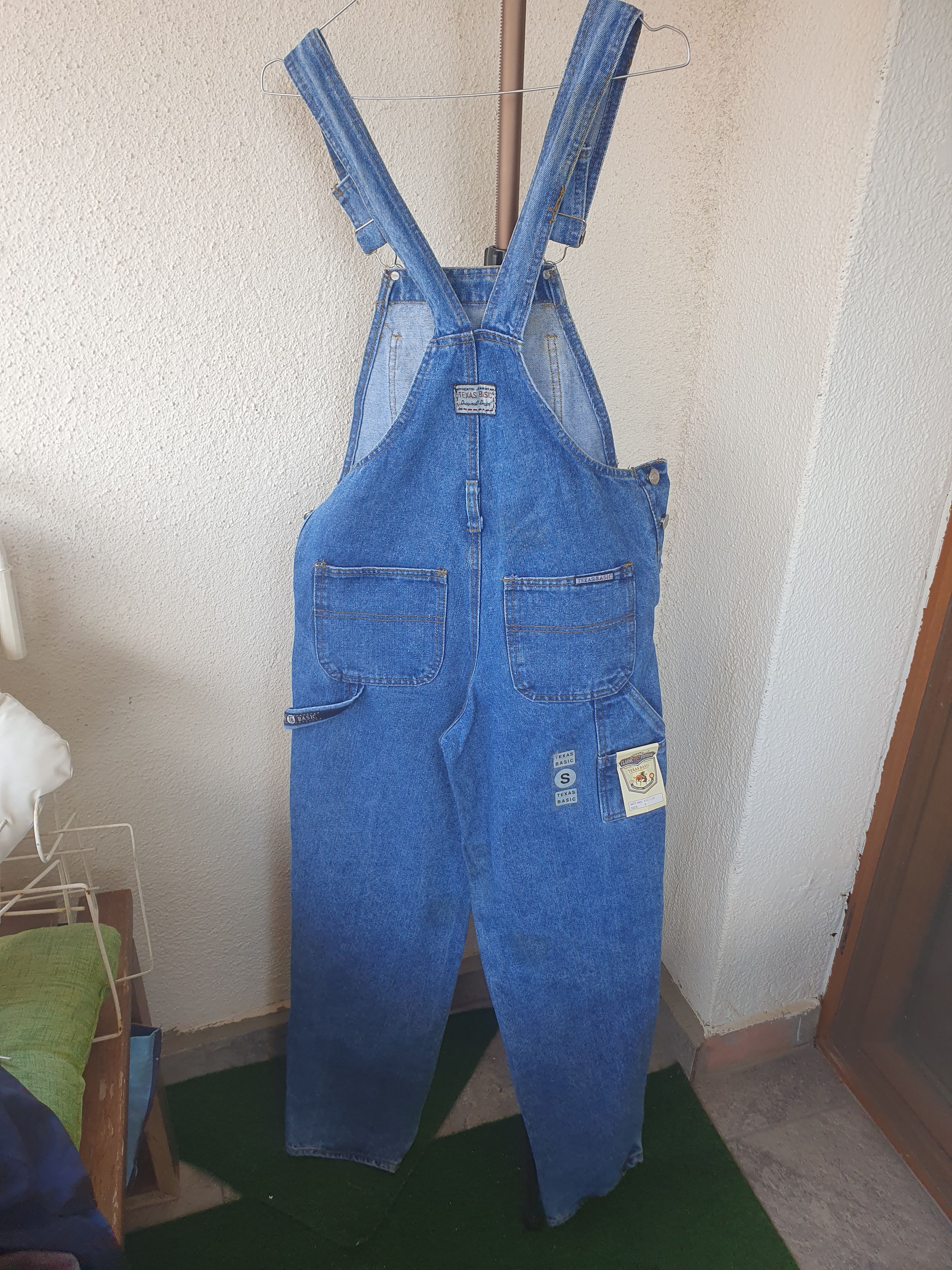 Vintage Texas Basic Authentic Jeanswear Vintage Denim Overall sz S Size US 29 - 1 Thumbnail