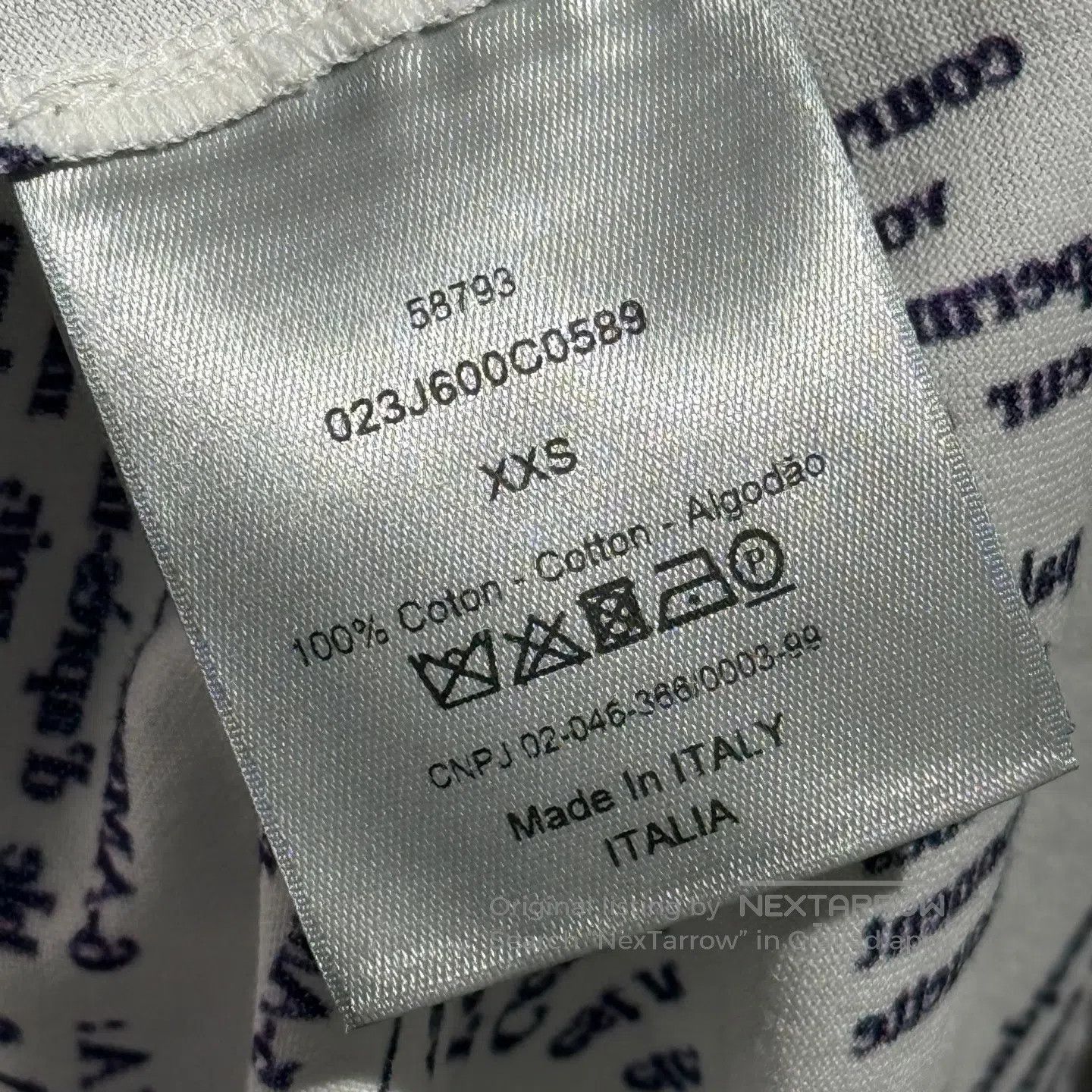Dior Dior Newspaper-printed short-sleeved shirt Size US XXS / EU 40 - 5 Thumbnail