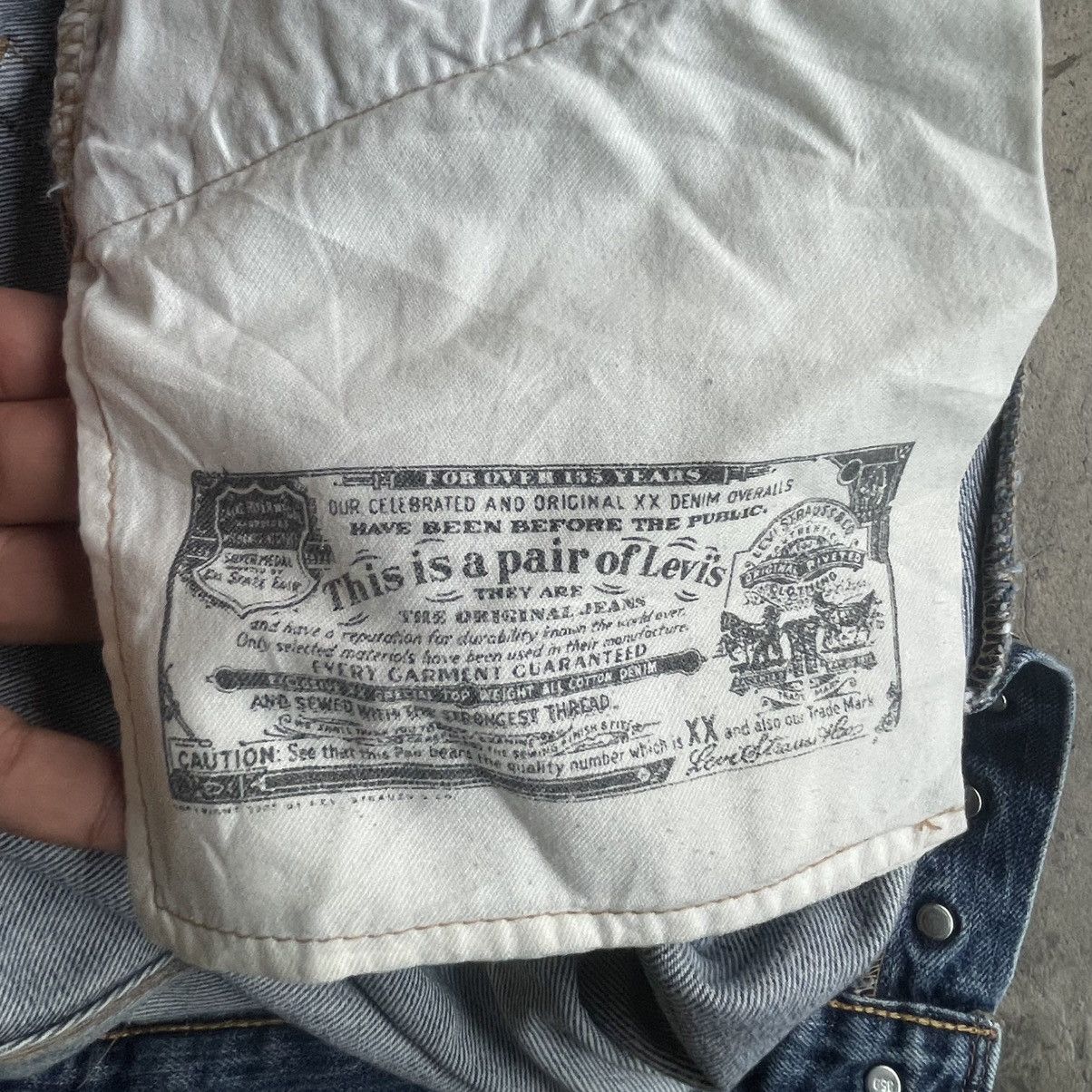 Levi's Vintage Clothing 🔥Vintage Levis 501 Stoned Washed Distress Denim Jeans Size US 31 - 12 Thumbnail