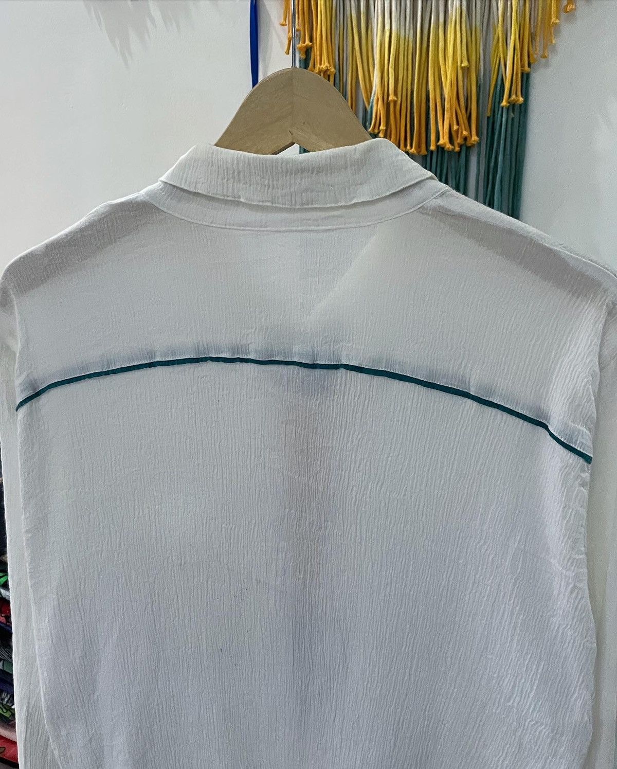 Japanese Brand × Pleats Please Issey Miyake × Tsumori Chisato Vintage Tsumori chisato pleats shirt Size US M / EU 48-50 / 2 - 5 Thumbnail