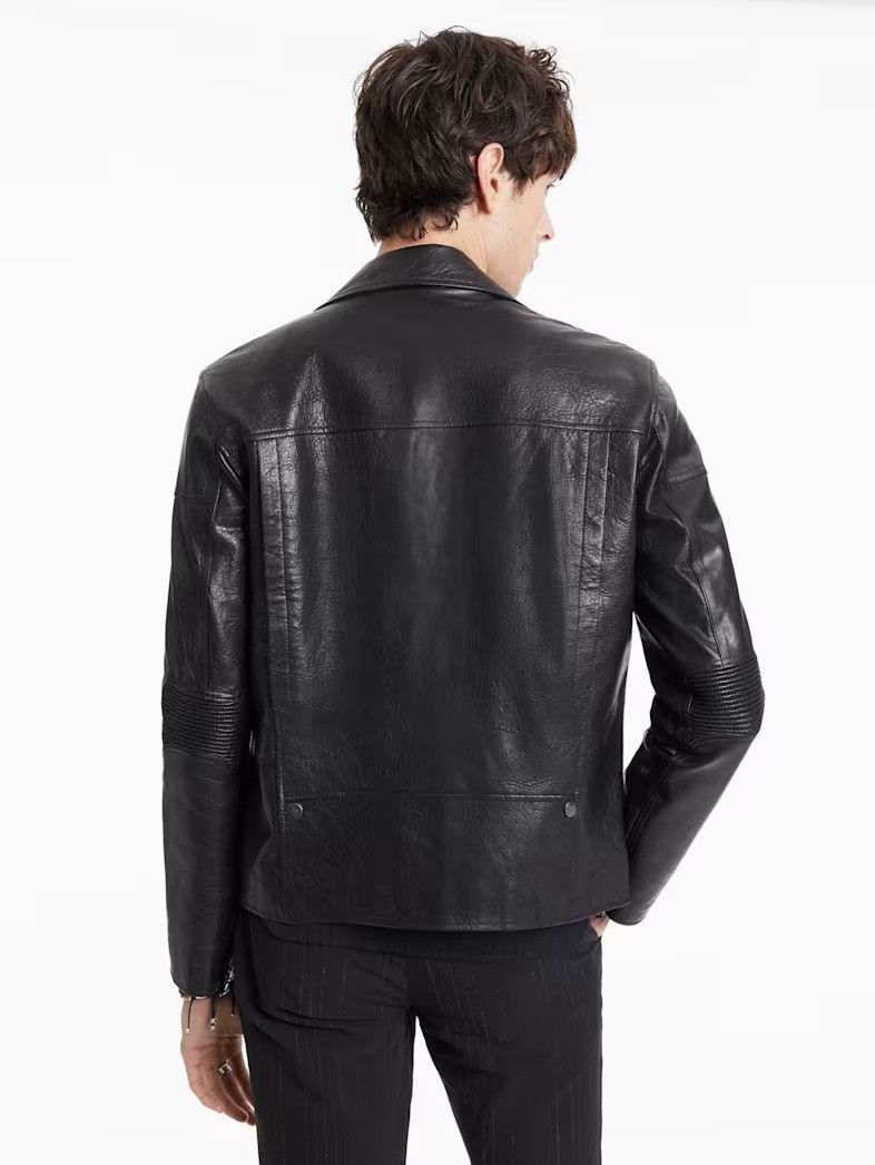 John Varvatos $1998 John Varvatos Rawley Biker Jacket Size US M / EU 48-50 / 2 - 4 Thumbnail