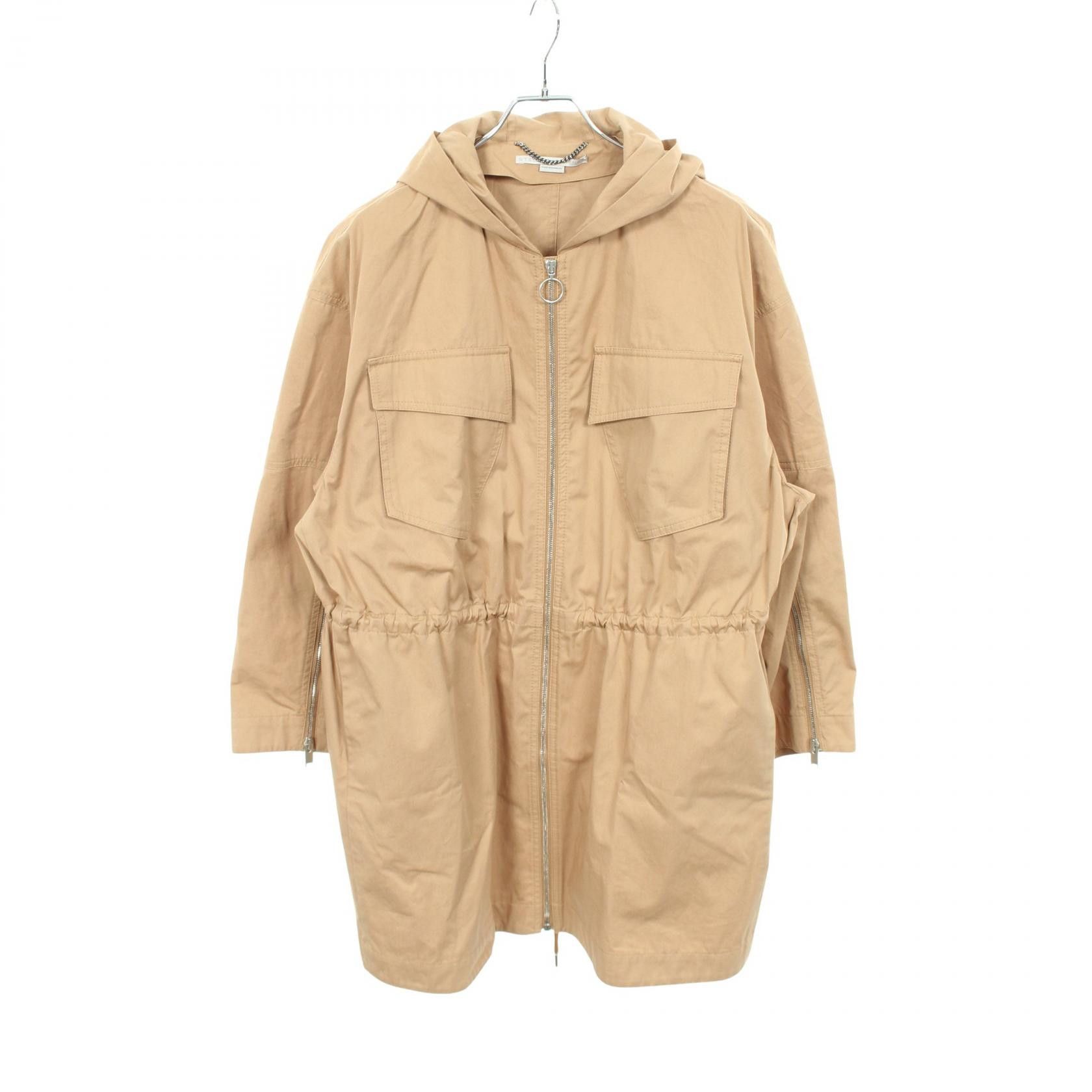 Stella McCartney Stella Mccartney Stella McCartney KAYLAH PARKA Cotton Outerwear Textile Outerwear 599855 DUTY FREE for USA Size ONE SIZE - 1 Thumbnail
