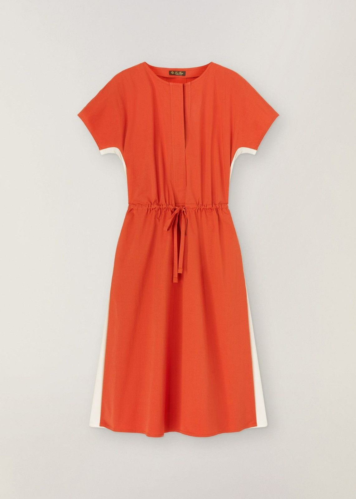 image of Loro Piana O1Srvl11E0424 Dress In Red, Women's (Size Medium)