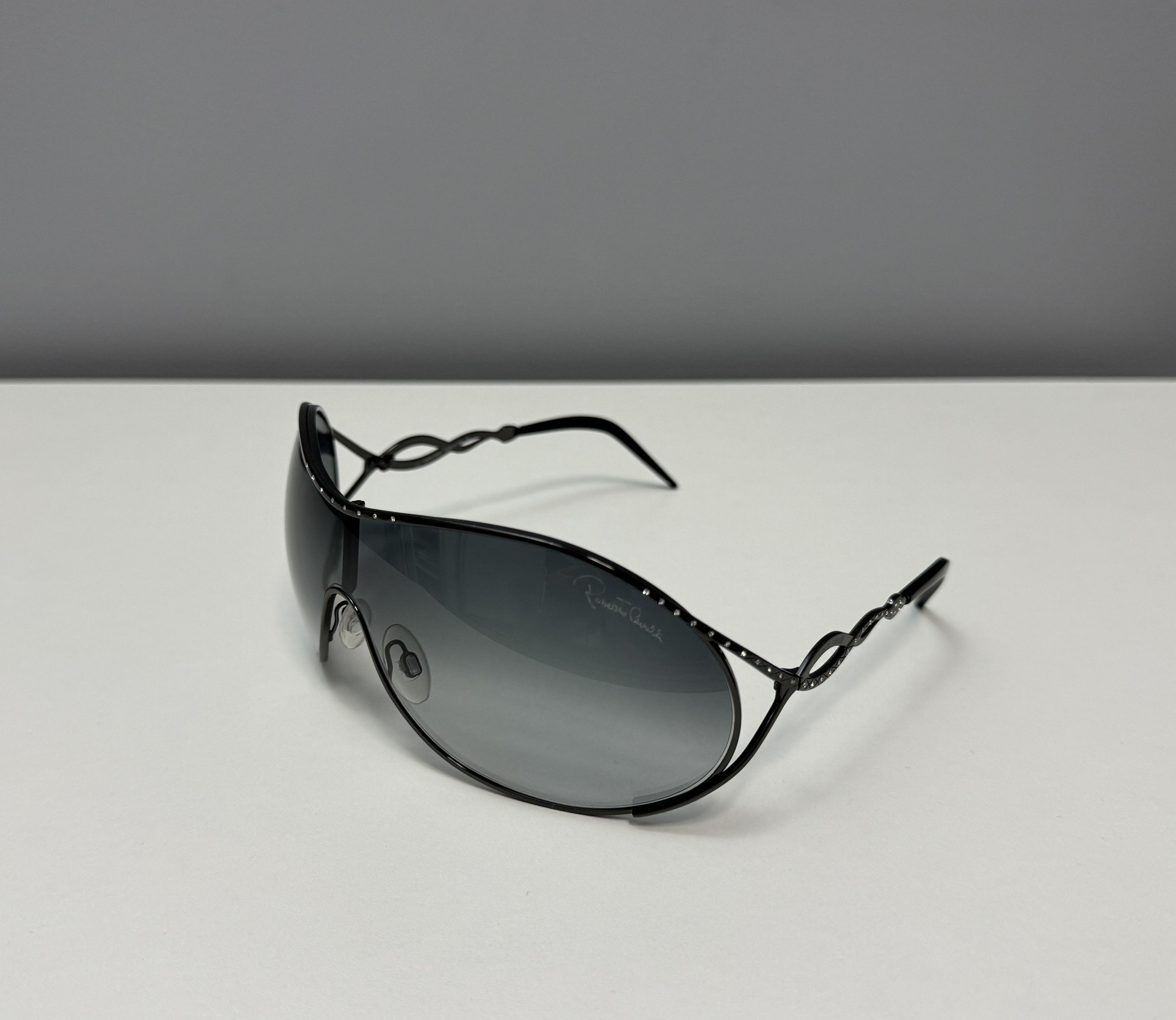 Roberto Cavalli Roberto Cavalli Achille 215S Shield Sunglasses Gradient Size ONE SIZE - 5 Thumbnail