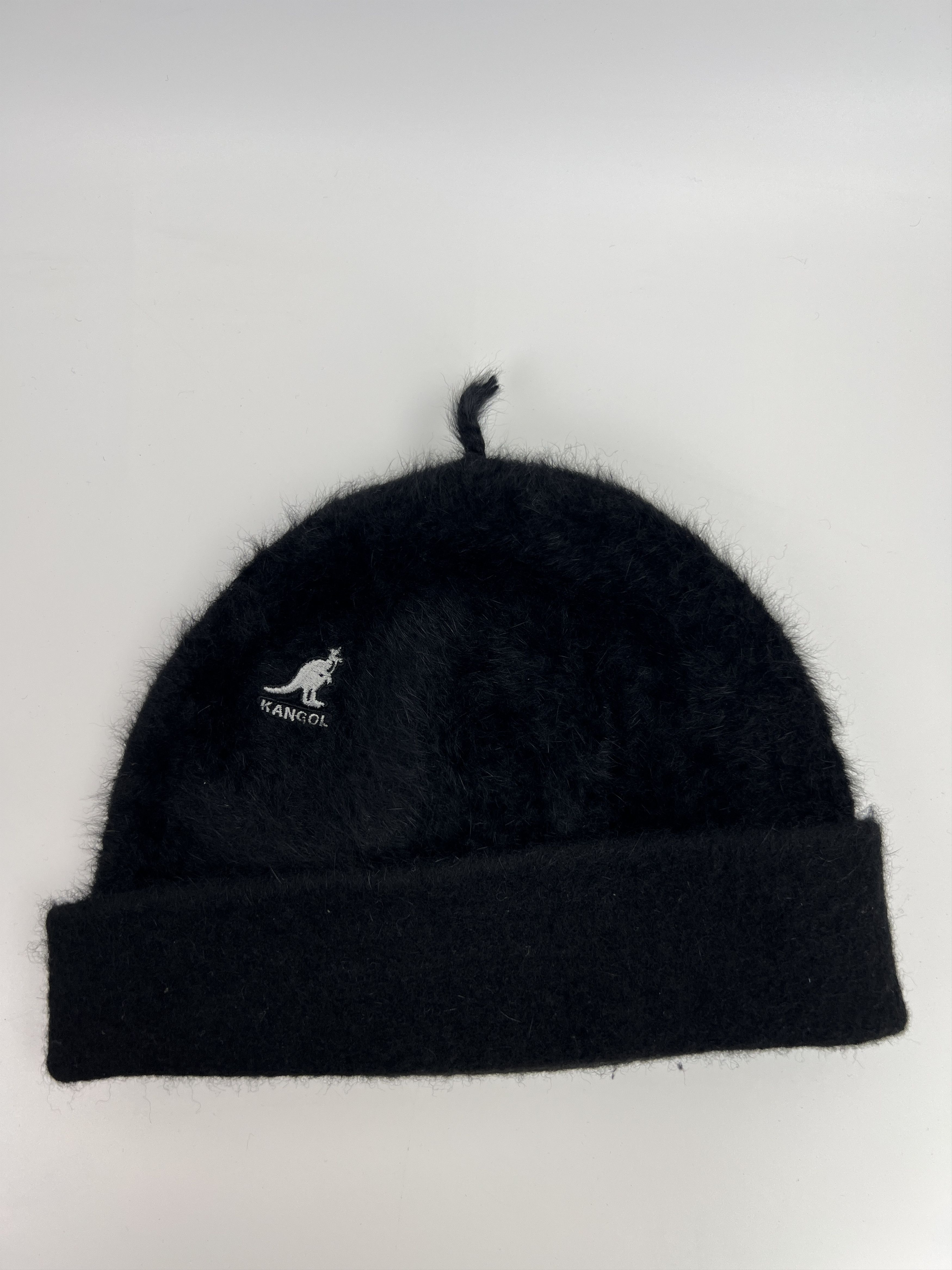 Kangol Vintage Kangol Black Angora Beanie Beanie Hat Mohair Style Size ONE SIZE - 6 Thumbnail