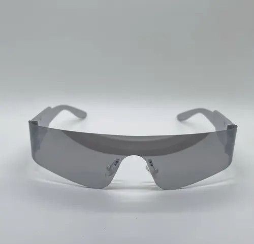 Electric Visual Silver mirror fashion punk sunglasses Size ONE SIZE - 4 Thumbnail