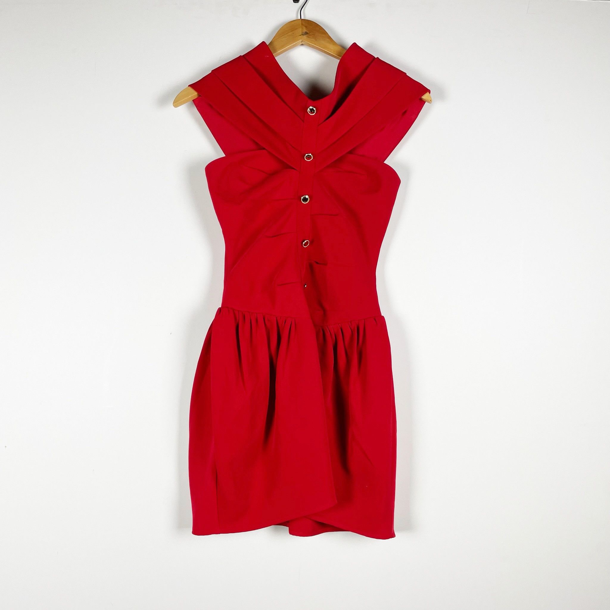 Other NEW Miss Circle Cait Red Off Shoulder Drop Size XXS / US 00 / IT 34 - 1 Thumbnail