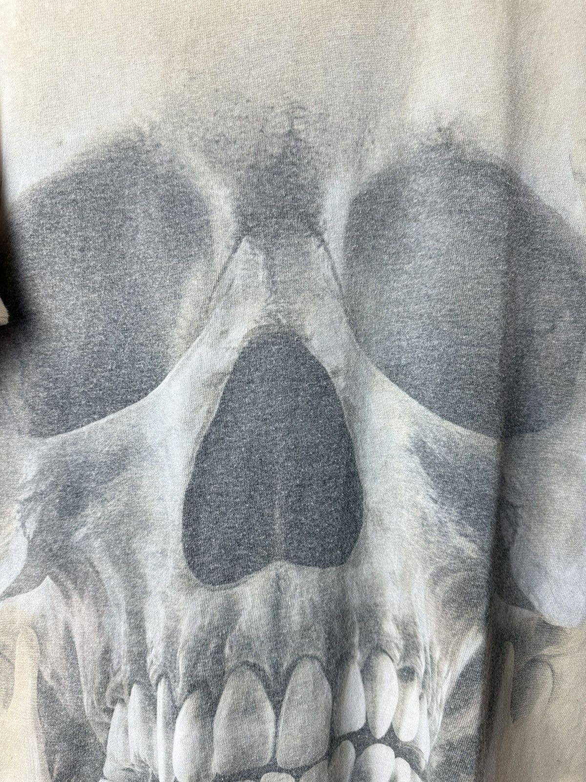 Other 2013 Vintage Scull Print T Shirt Liquid Blue Vtg Hype Size US M / EU 48-50 / 2 - 2 Thumbnail
