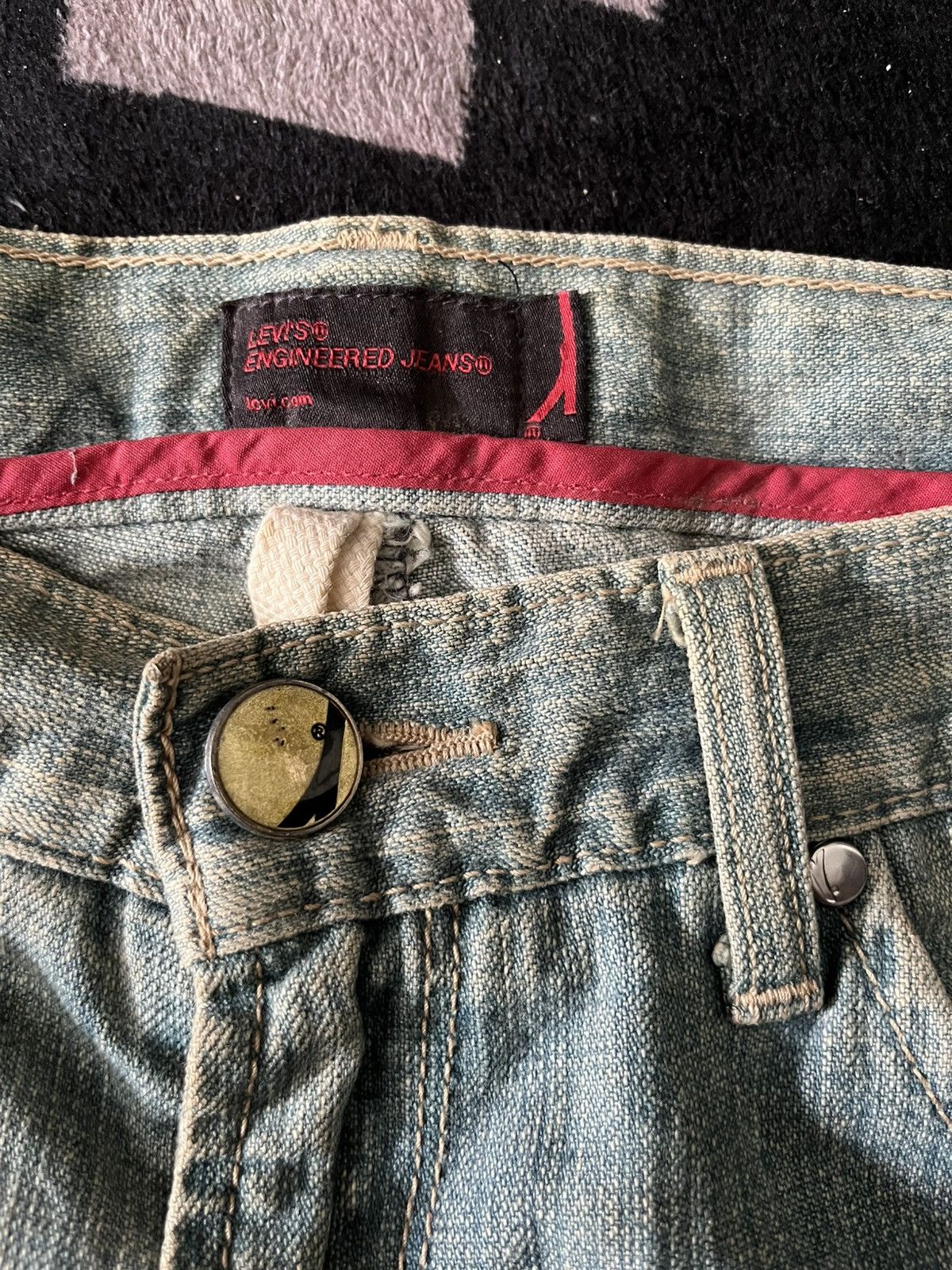 Levi's Vintage Levis engineered mudwash denim Size US 33 - 6 Thumbnail