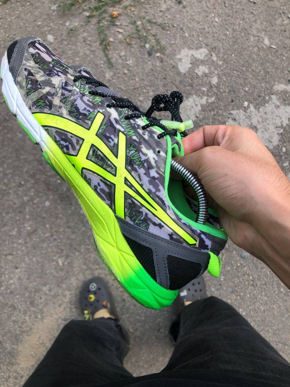 Asics Vintage Asics Gel-Hyper Tri Running Designer Sneakers Y2K Size US 8.5 / EU 41-42 - 13 Thumbnail