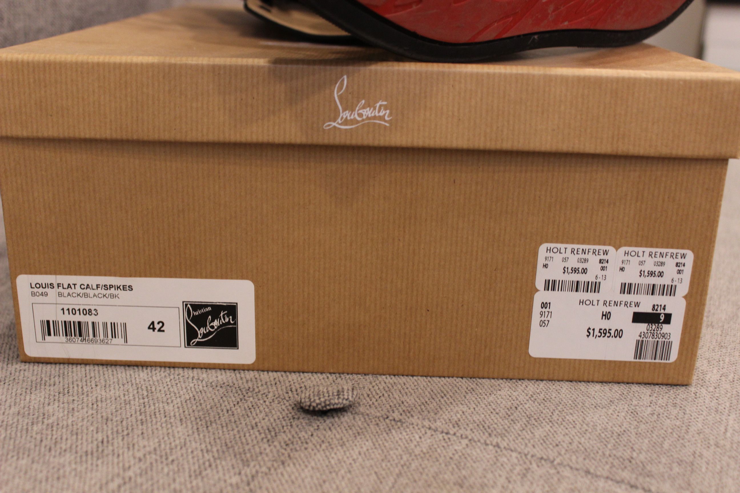 Christian Louboutin Christian Louboutin Spikes High Black Size US 9 / EU 42 - 9 Thumbnail