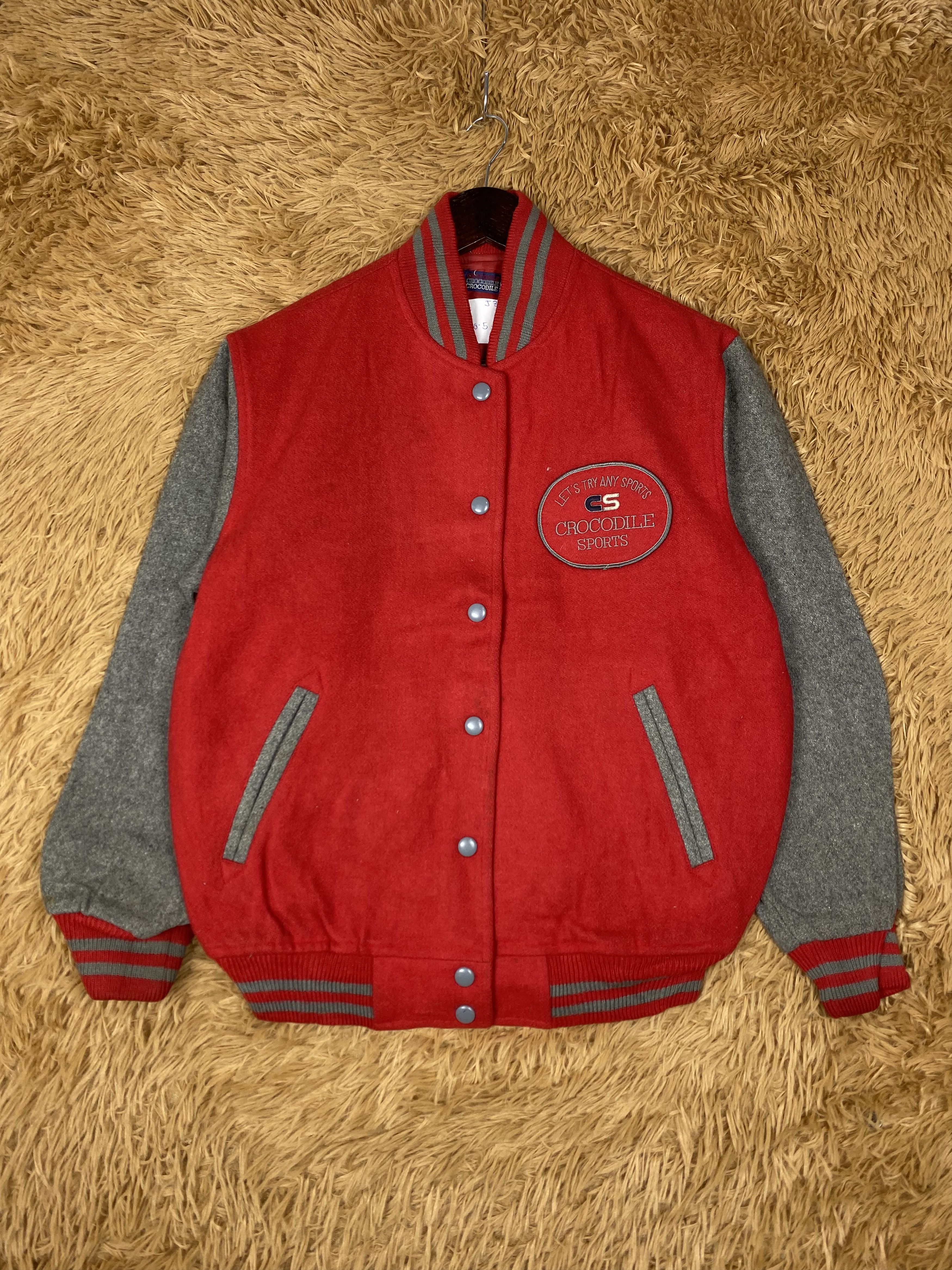 MLB Vintage Crocodile Sports Varsity Jacket DJ0342 Size US S / EU 44-46 / 1 - 1 Thumbnail