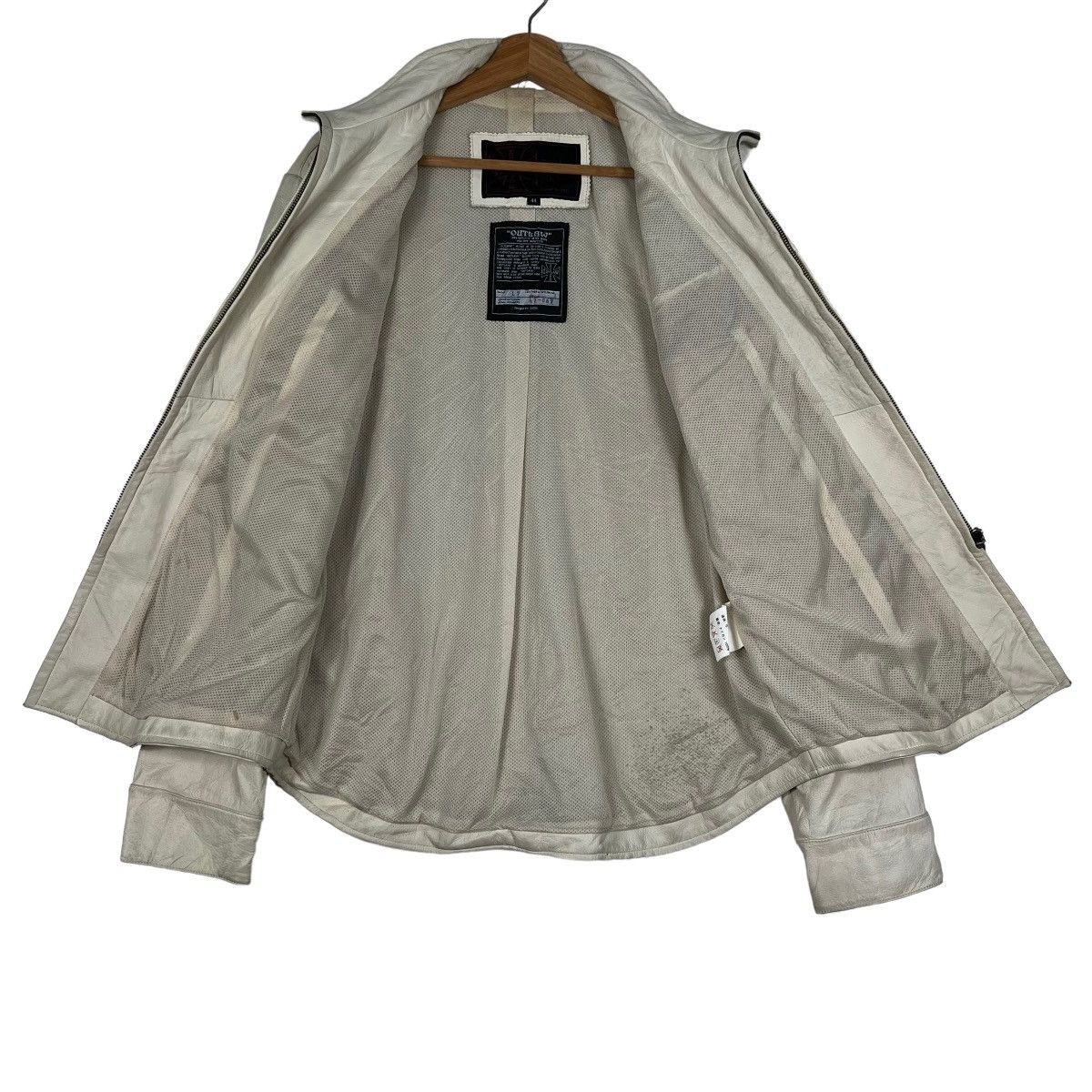 Kadoya 🔥 OUTLAW TOKYO JAPAN LEATHER SHIRT JACKET Size US L / EU 52-54 / 3 - 11 Thumbnail
