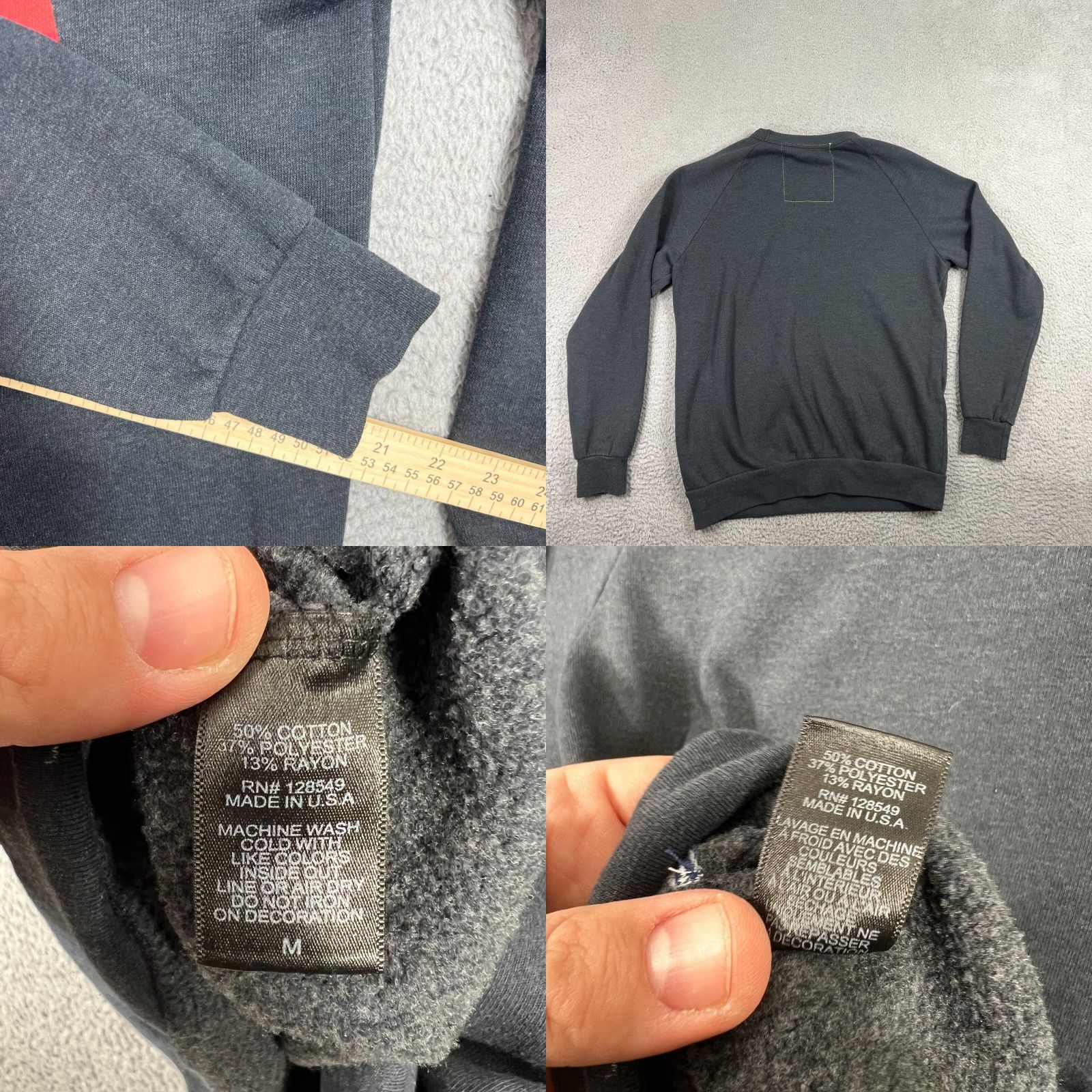 Aviator Nation Aviator Nation Sweatshirt Medium Navy Global Citizen Festival Casual Crewneck Size M / US 6-8 / IT 42-44 - 8 Thumbnail
