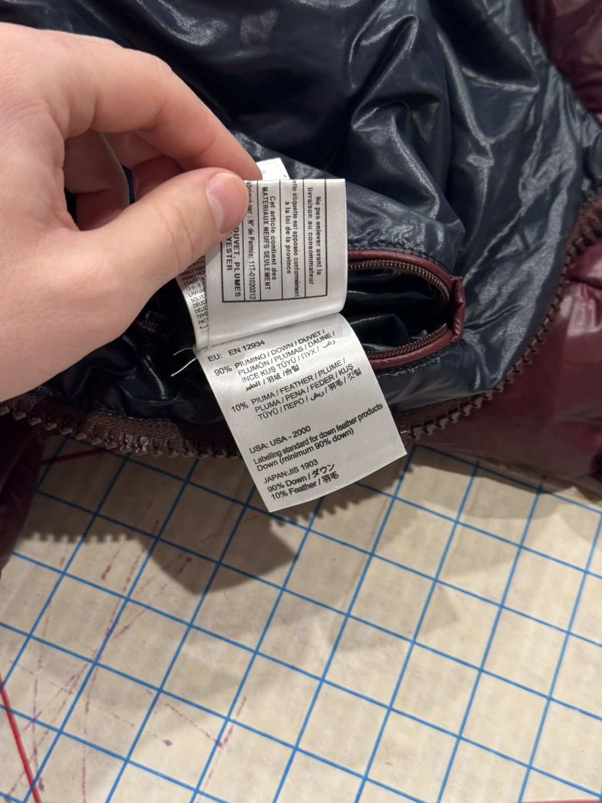 Moncler Moncler Maya Giubbotto Jacket Dark Red Size 2 Fits Medium Size US M / EU 48-50 / 2 - 18 Thumbnail