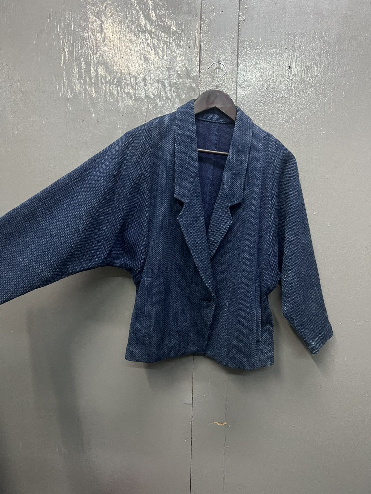 Japanese Brand Japan Indigo Dye Sashiko Kendo Jacket Size US M / EU 48-50 / 2 - 5 Thumbnail