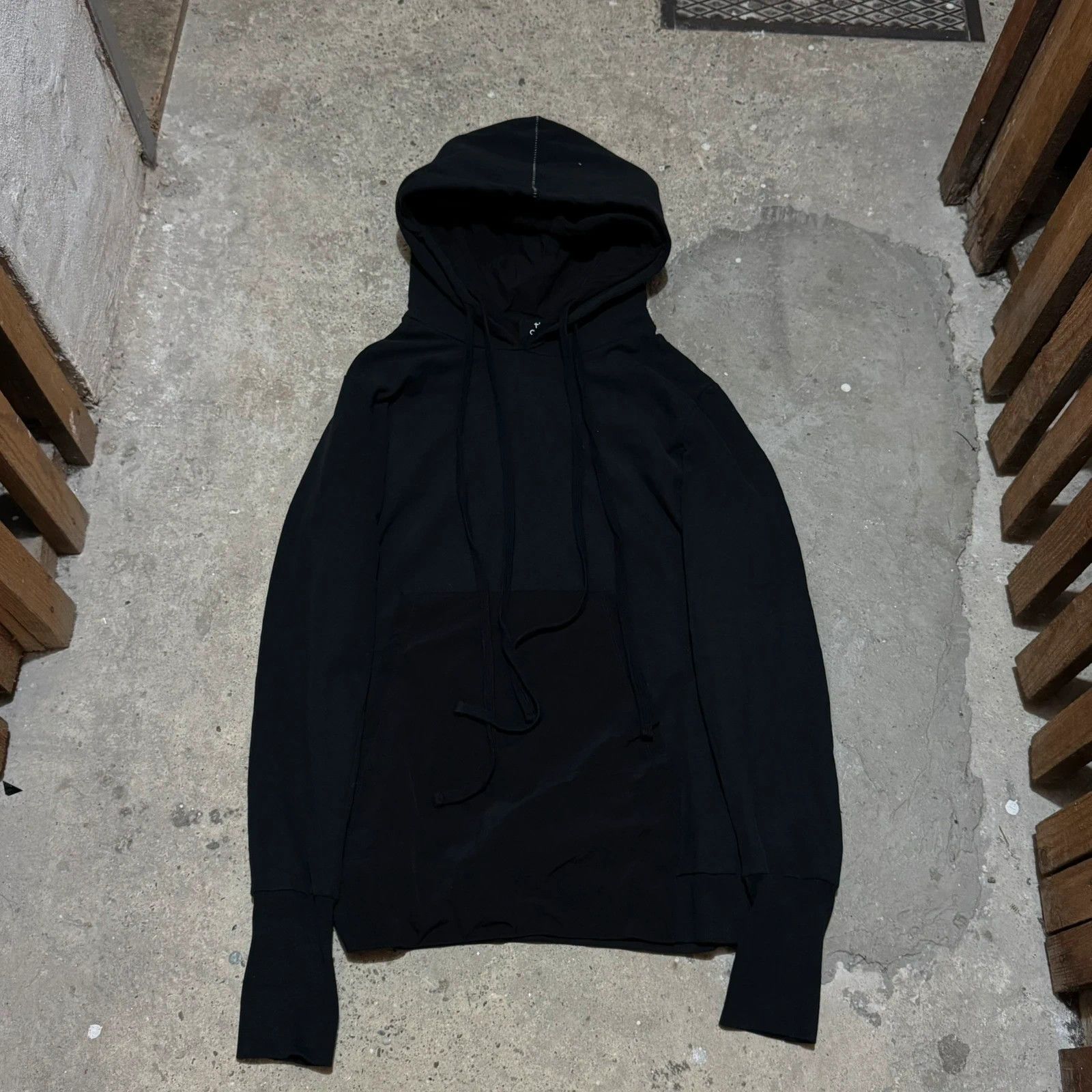 Thom Krom Thom Krom double hood scar stitch hoodie Size US M / EU 48-50 / 2 - 1 Thumbnail