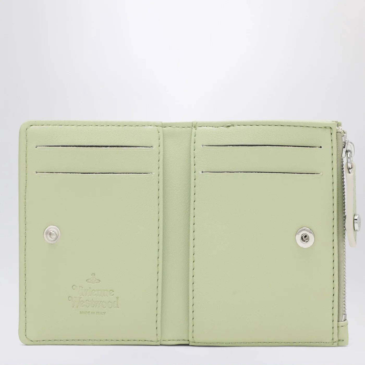 Vivienne Westwood o1d2blof0526 Size: OS / Logo Wallet in Green Size ONE SIZE - 3 Thumbnail