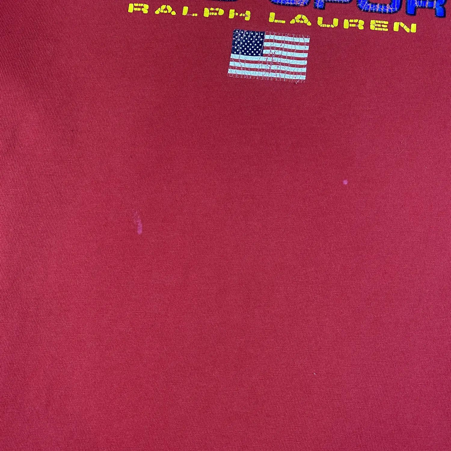 Polo Ralph Lauren Mens T-Shirt Polo Sport Ralph Lauren Vintage Size XL Size US XL / EU 56 / 4 - 8 Thumbnail