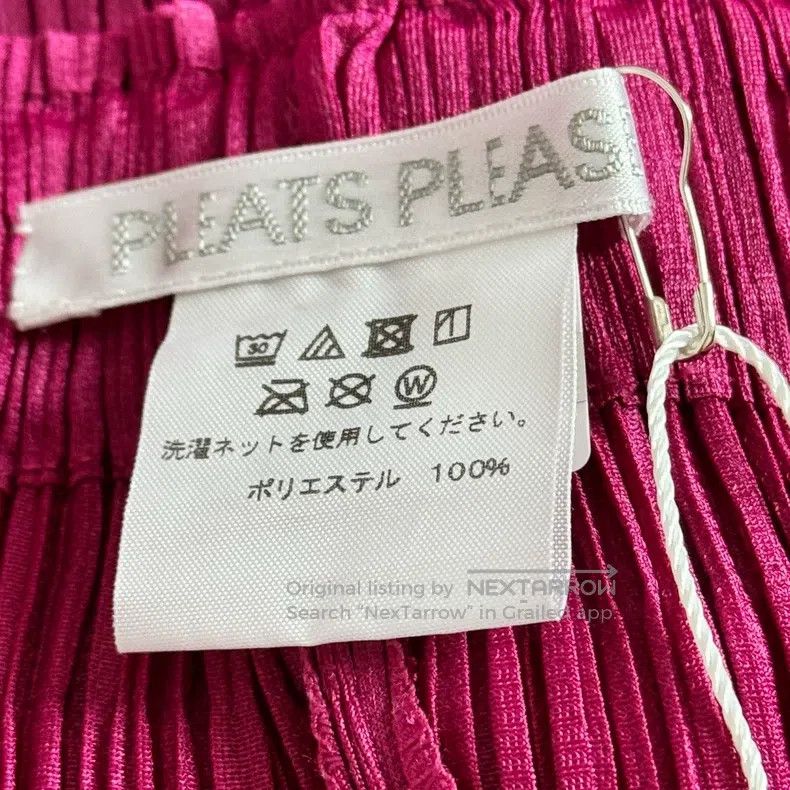 Issey Miyake Issey Miyake size:3 Red Pants Size 22" - 3 Thumbnail