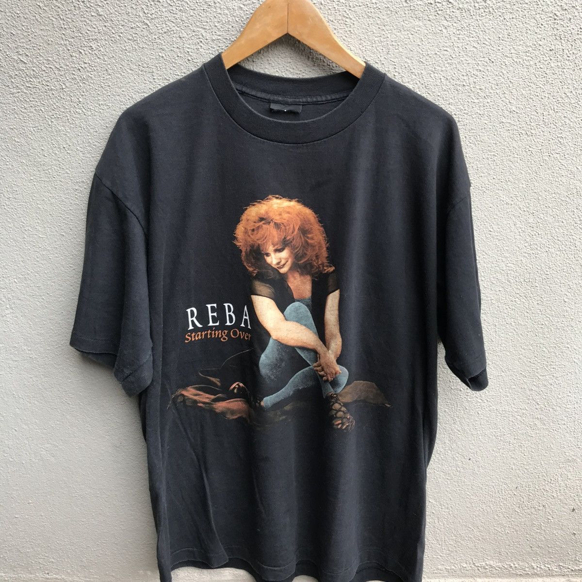 Band Tees Vintage 90s REBA solo singer tee Size US XL / EU 56 / 4 - 2 Thumbnail