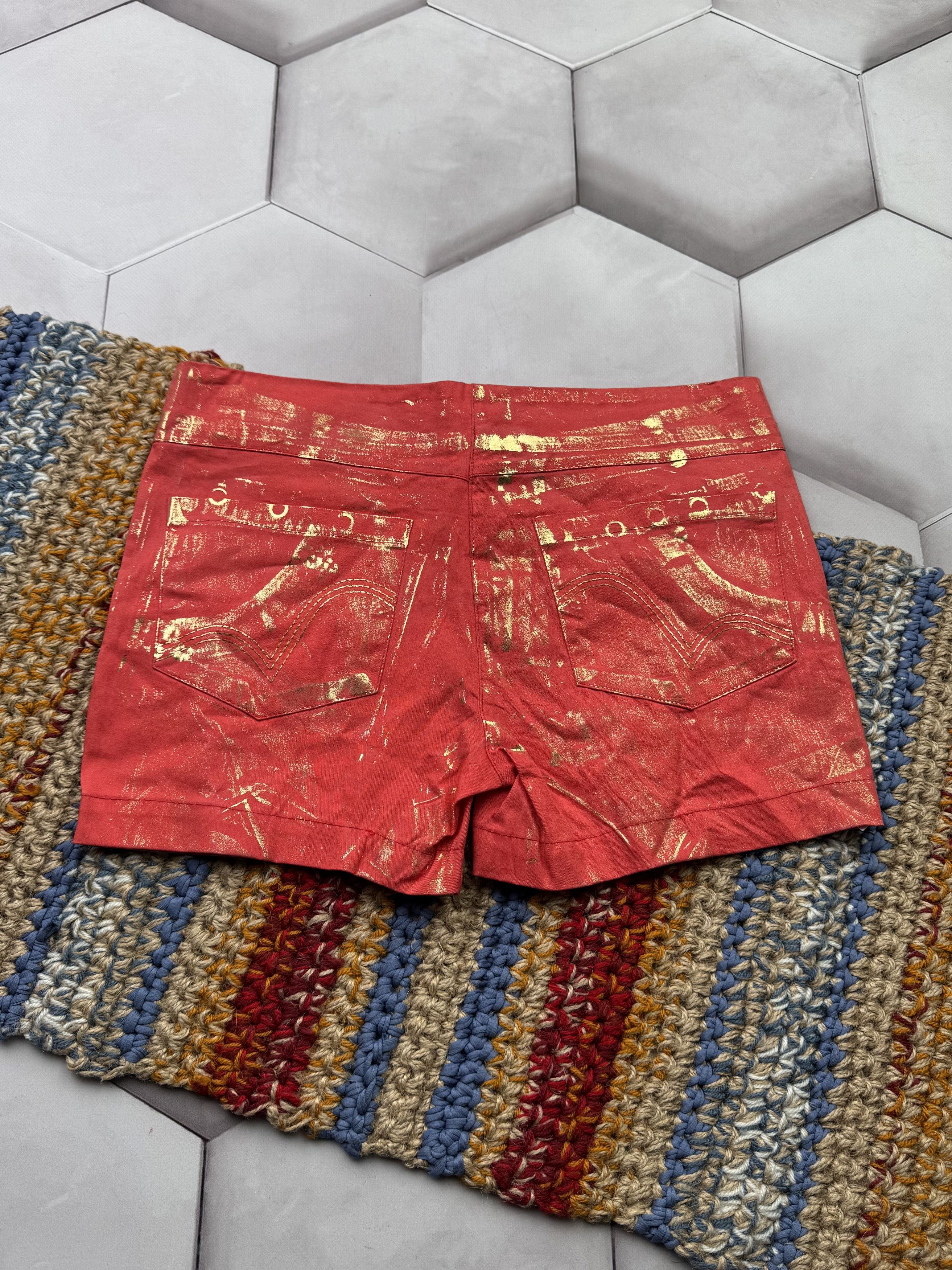 Japanese Brand Vintage Mini Shorts Size 27" / US 4 / IT 40 - 4 Thumbnail